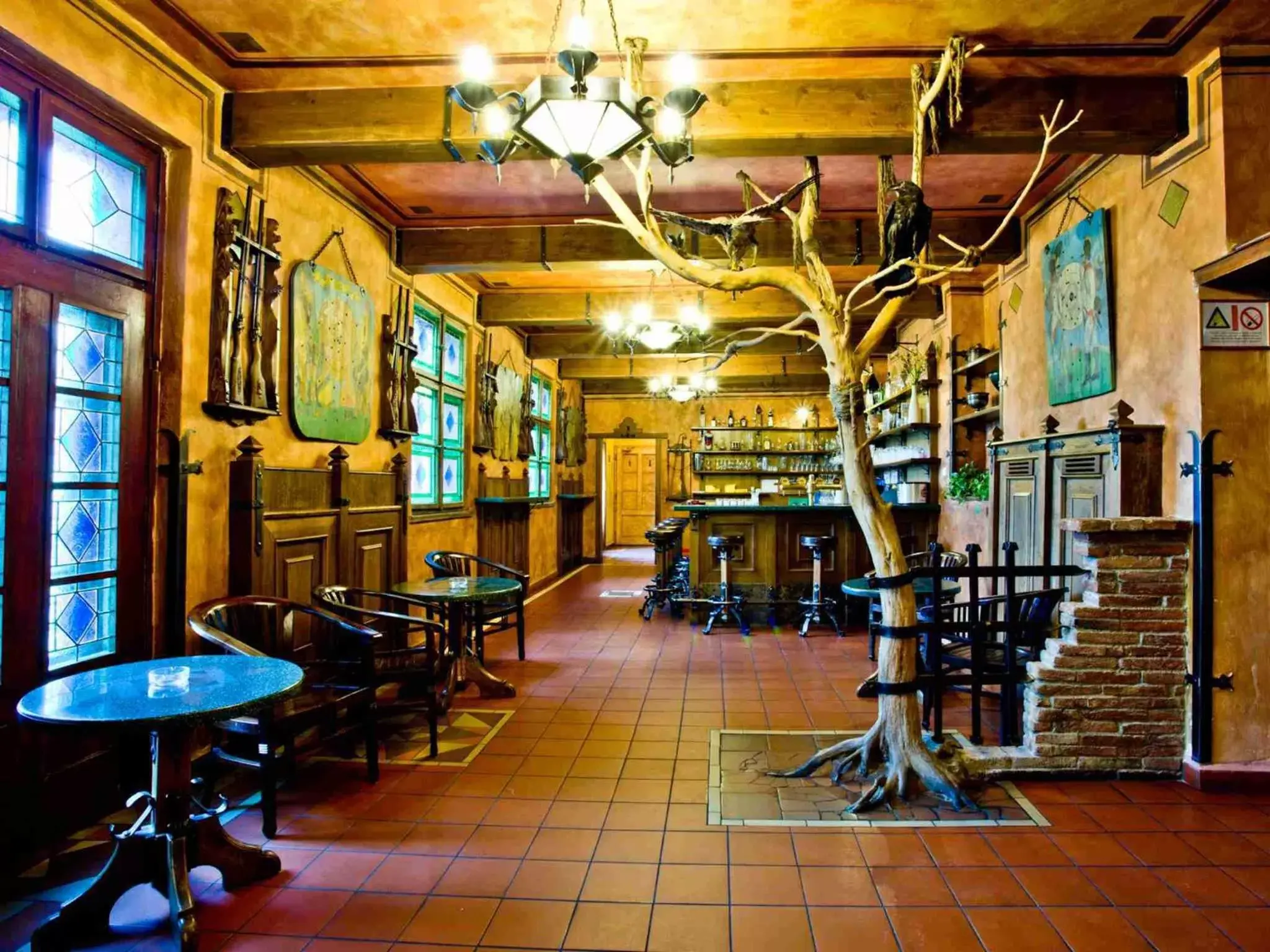 Lounge or bar in Pytloun Old Armoury Hotel Prague, Stará Zbrojnice