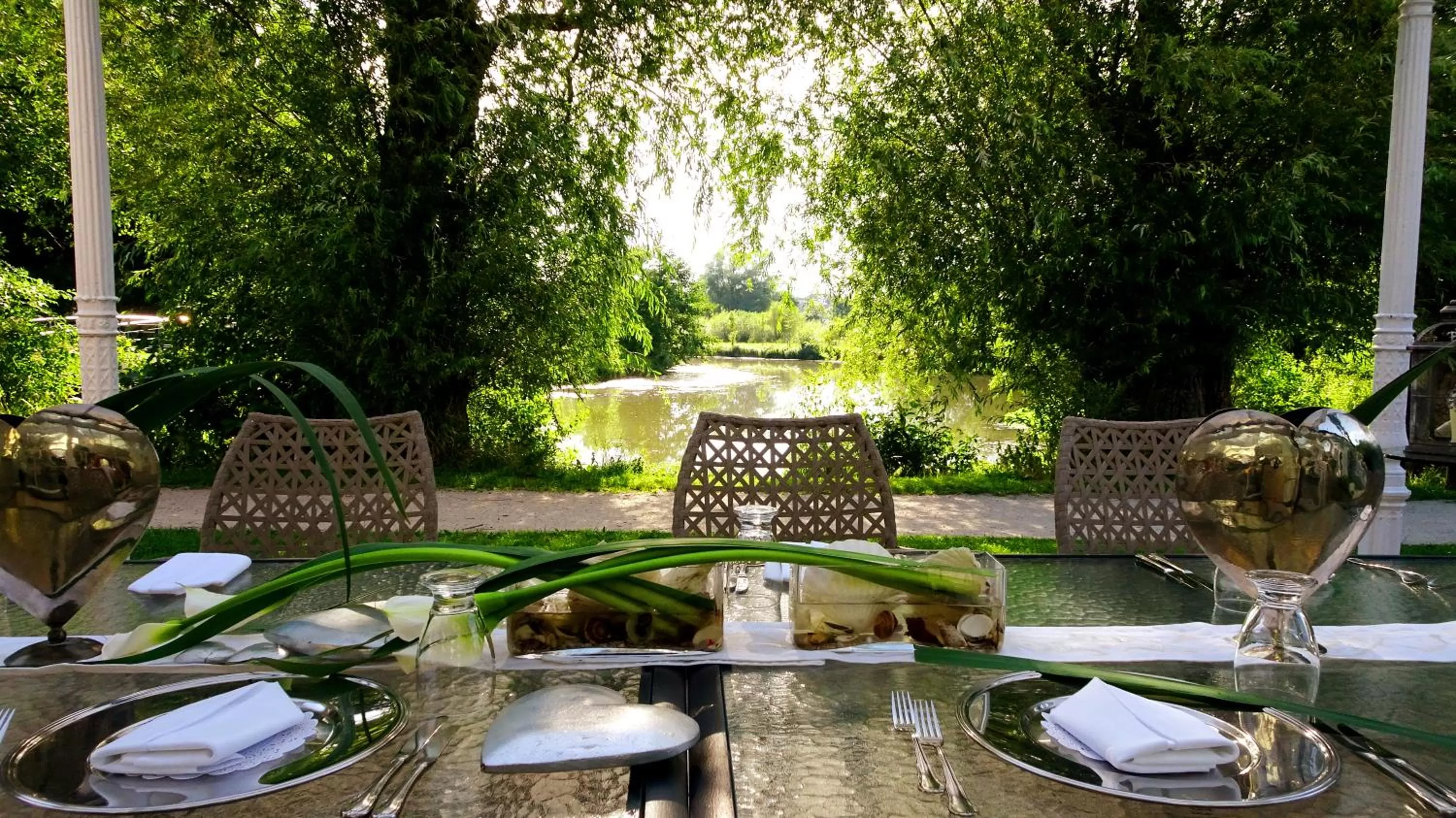 River view in Drahthammer Schlößl