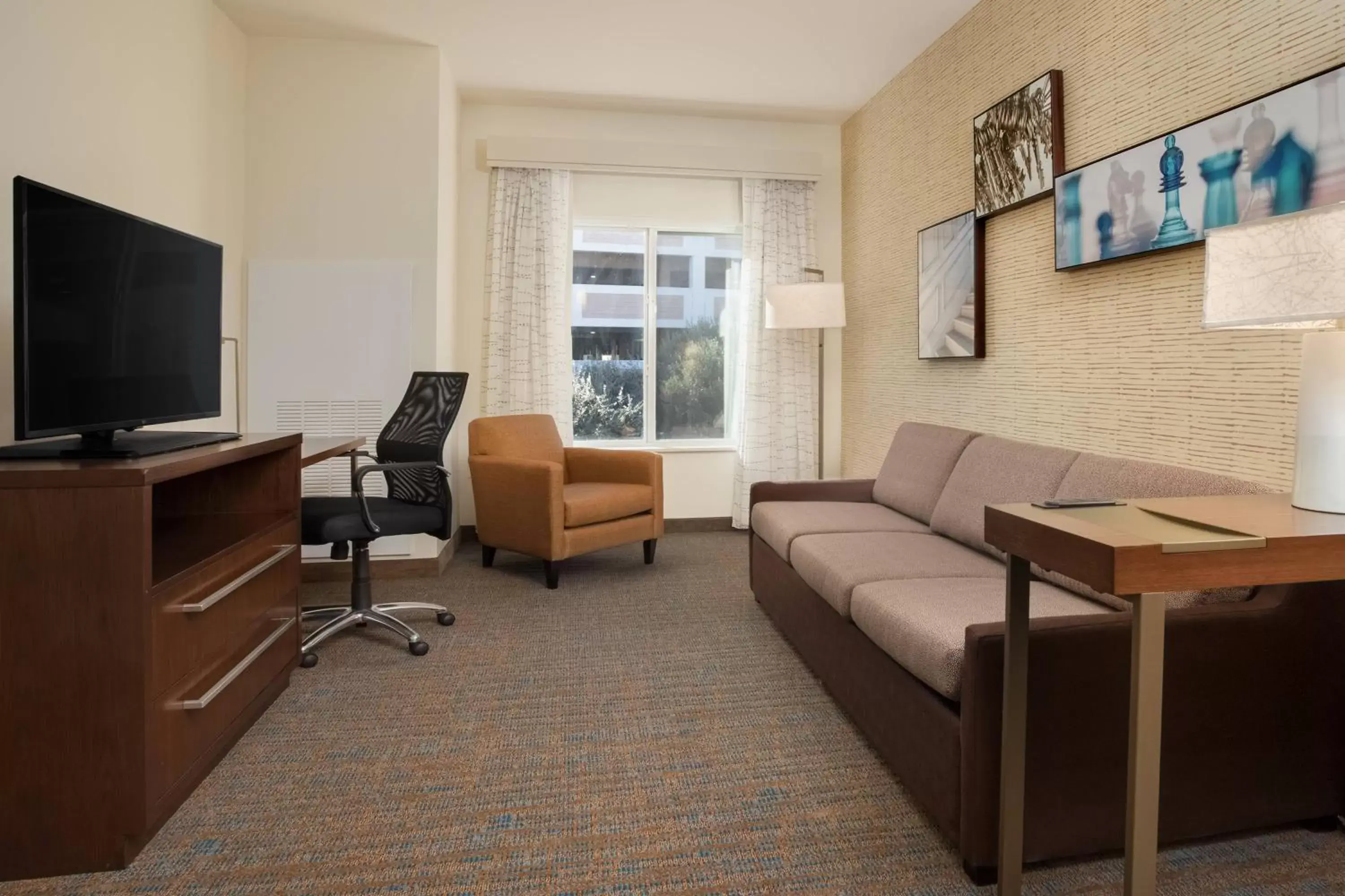 Living room, Seating Area in Residence Inn by Marriott Shreveport-Bossier City/Downtown