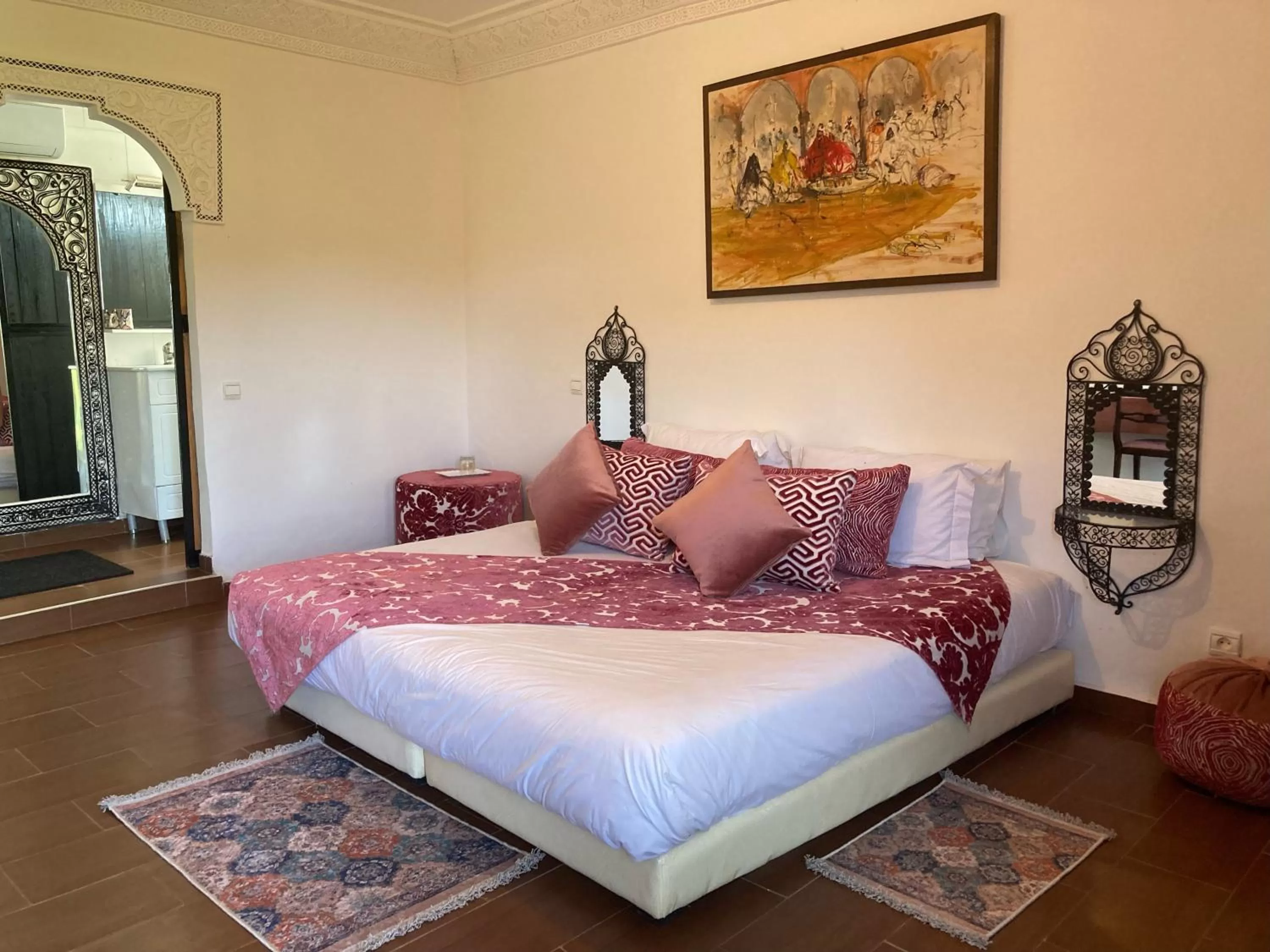 Bedroom in Riad Hamdani