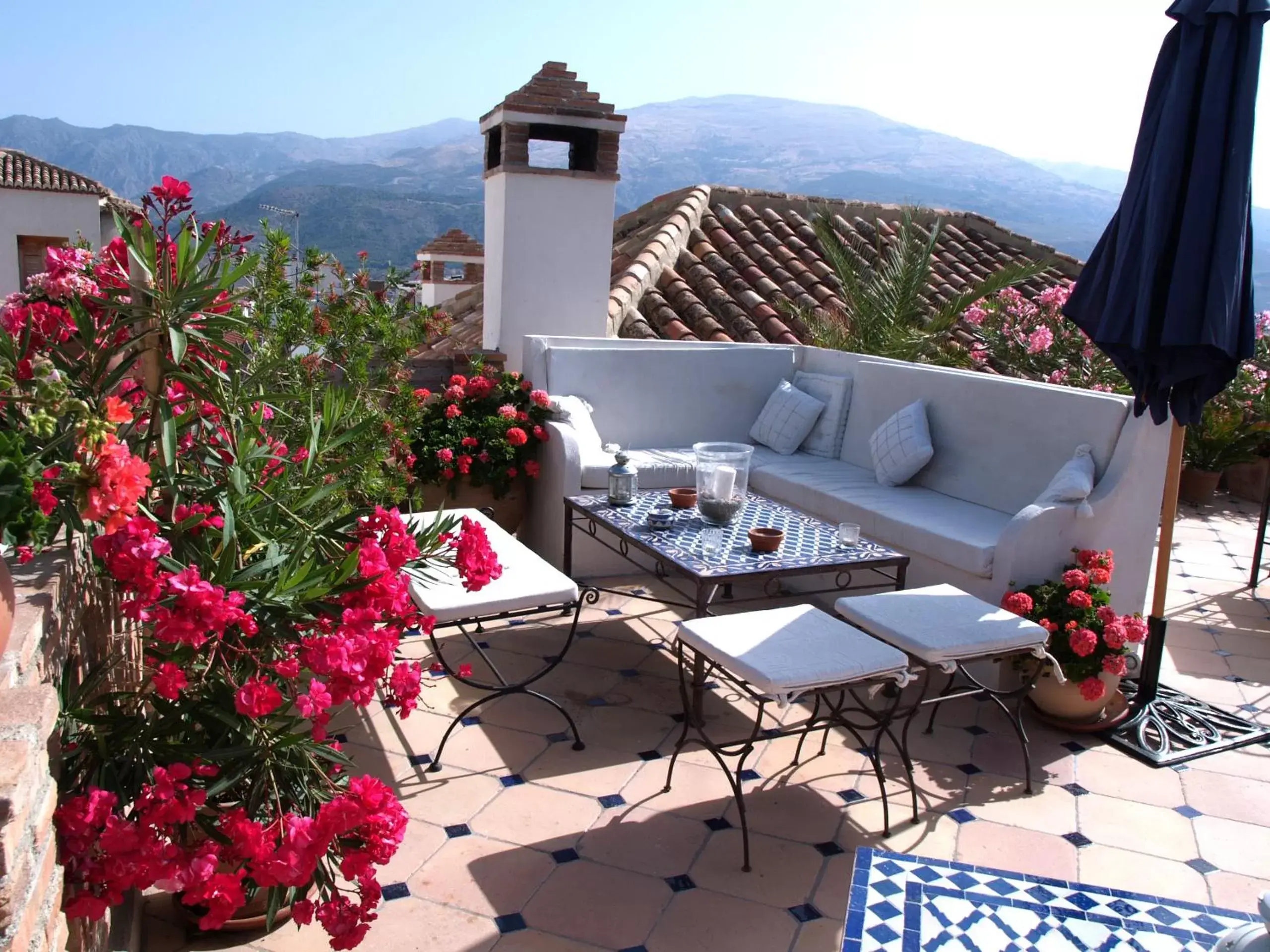 Balcony/Terrace, Mountain View in Casa Aire de Lecrin