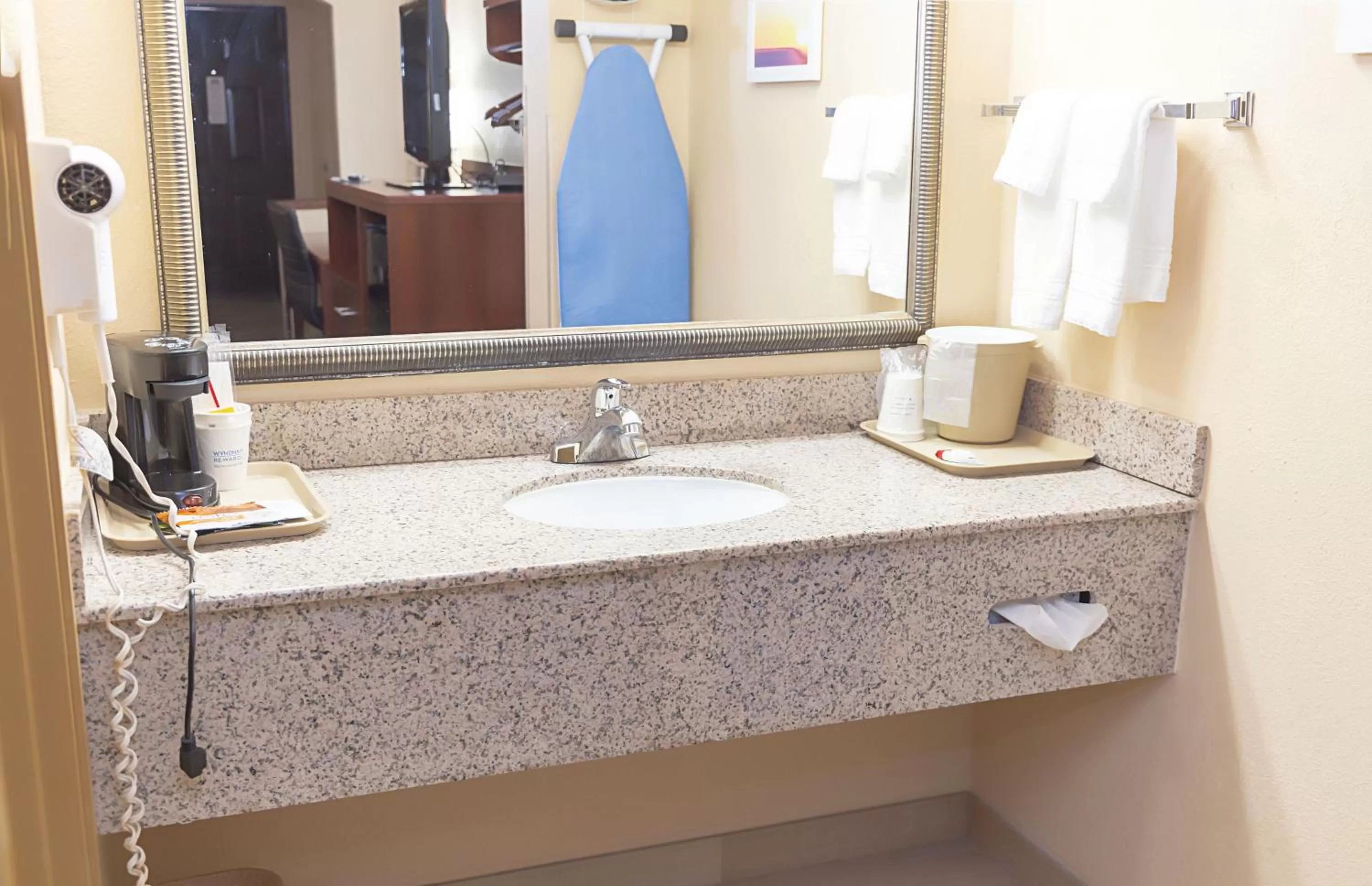 Bathroom in Days Inn by Wyndham Oklahoma City