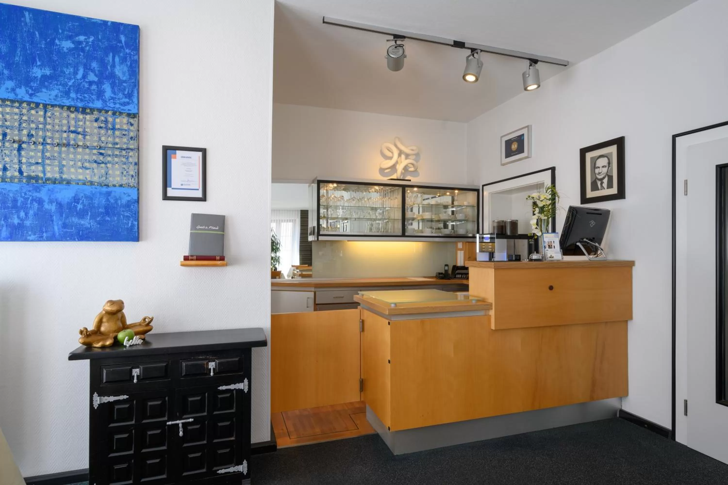 Lobby or reception in Hotel Heymann