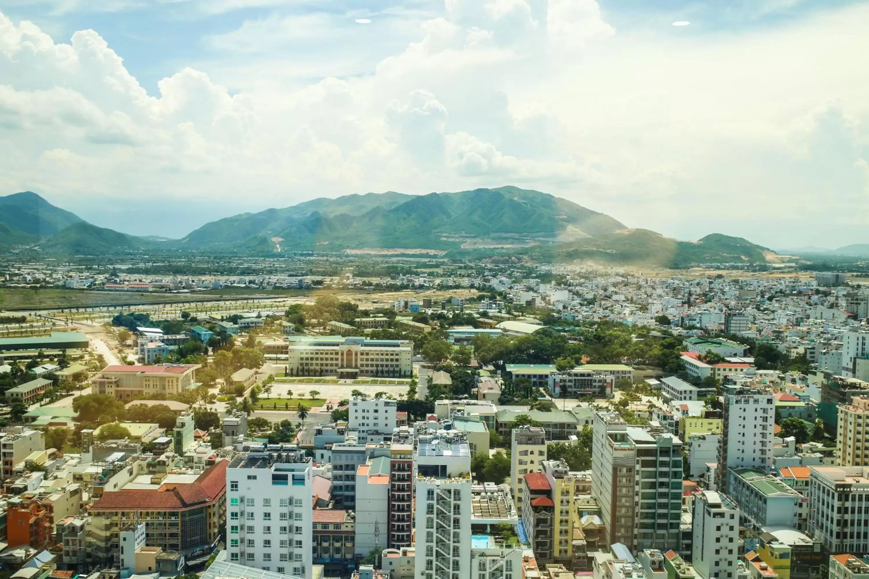 Day, Bird's-eye View in Gold Ocean Apartment