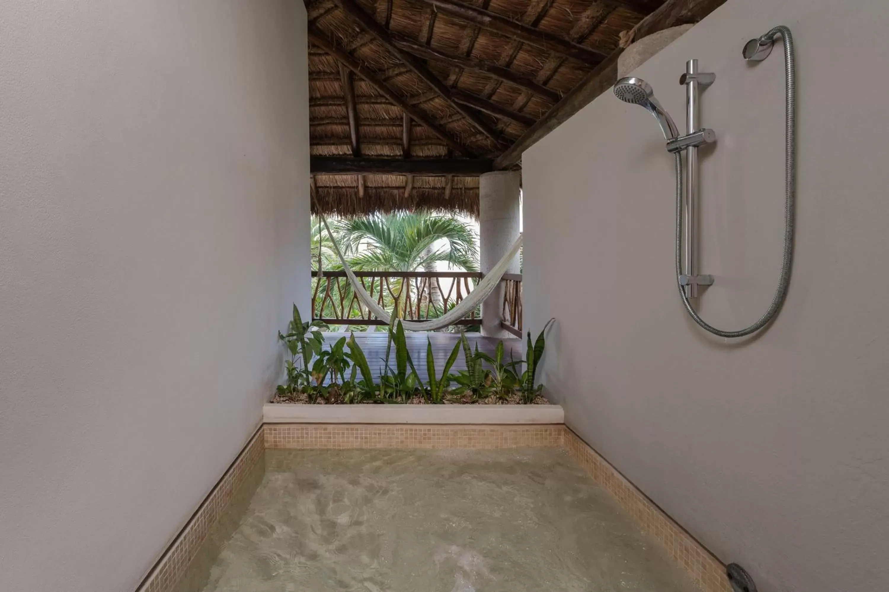 Bathroom, Balcony/Terrace in Ana y Jose Hotel & Spa Tulum - All inclusive