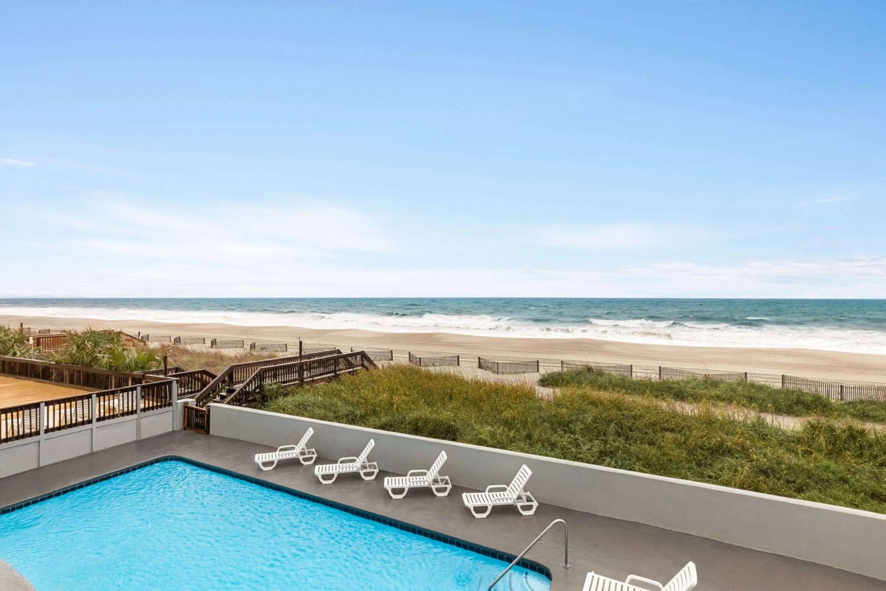 Beach in Days Inn by Wyndham Myrtle Beach-Beach Front