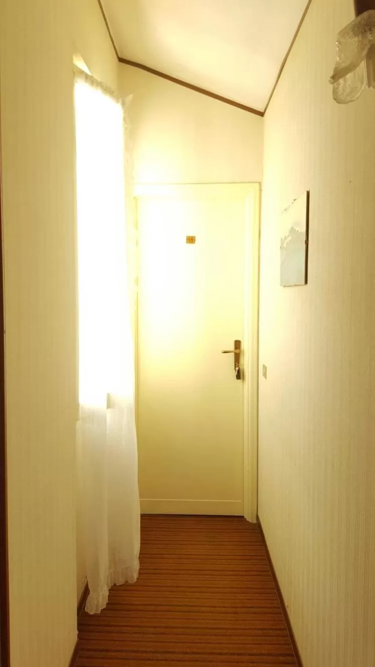 Decorative detail in Albergo Savoia