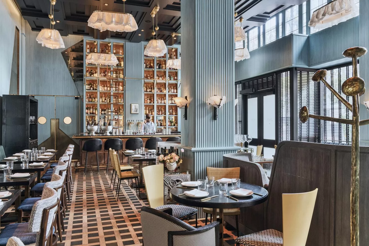 Lounge or bar in San Francisco Proper Hotel, a Member of Design Hotels