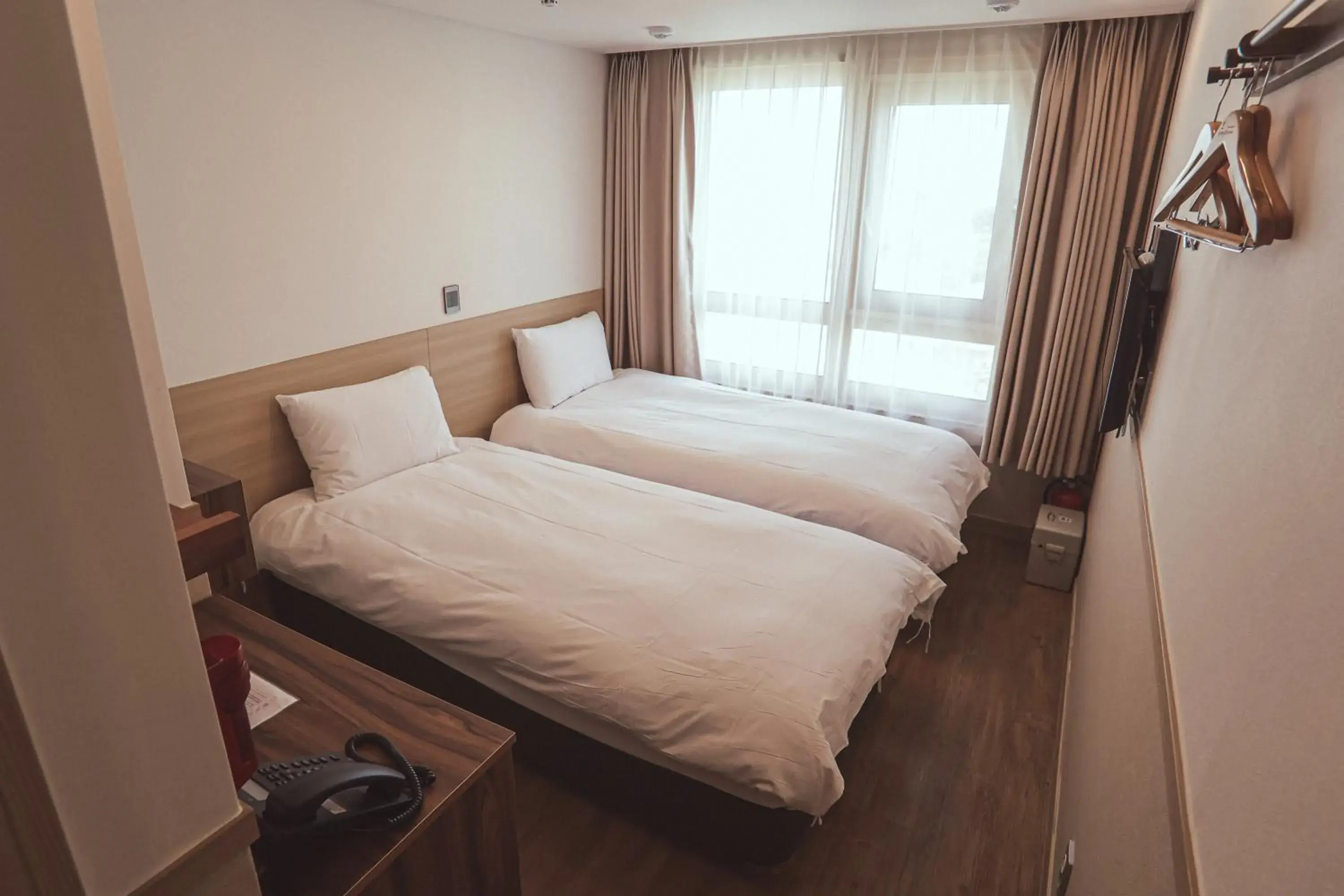 Bed in Hotel Kenny Seogwipo