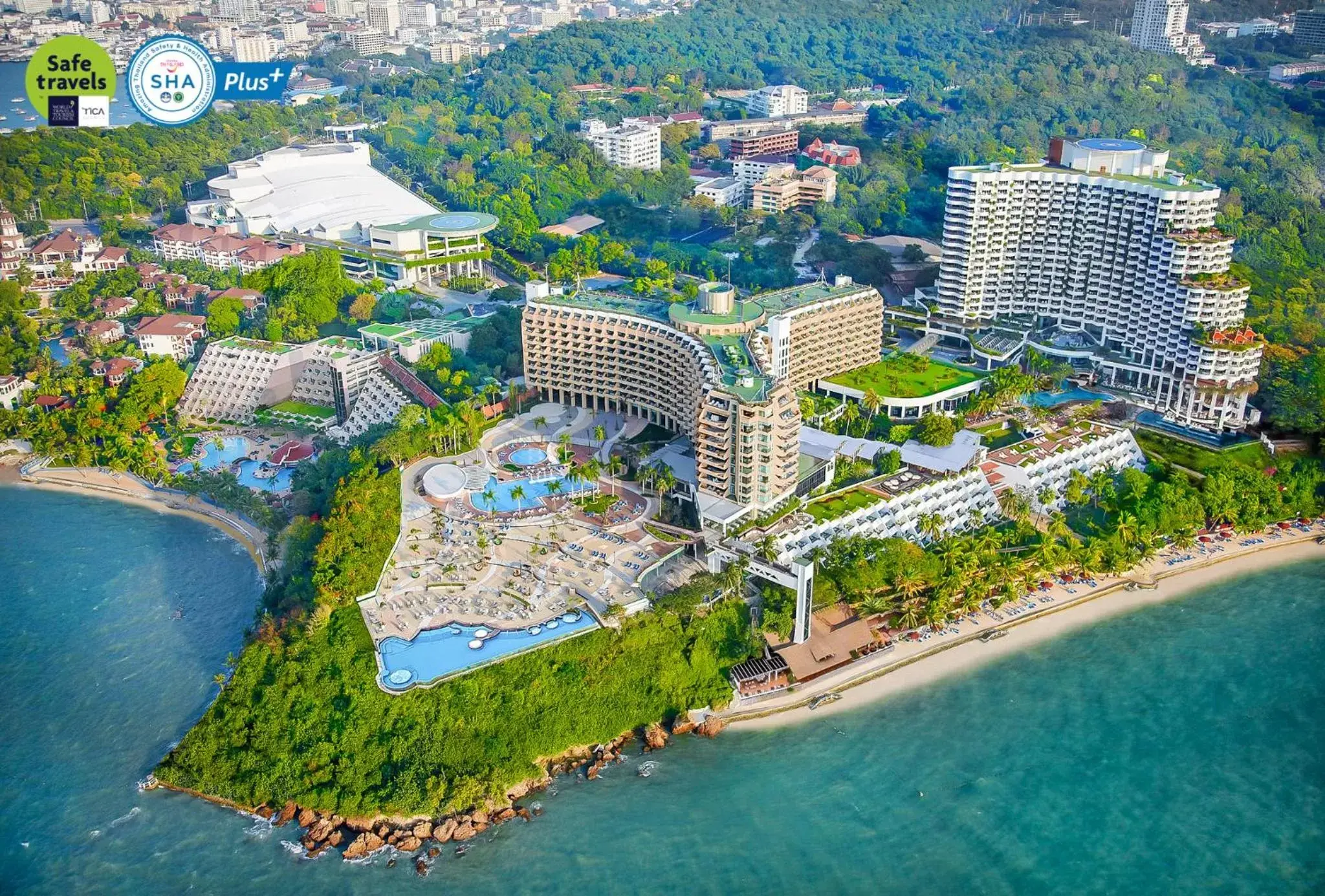 Property building, Bird's-eye View in Royal Wing Suites & Spa Pattaya