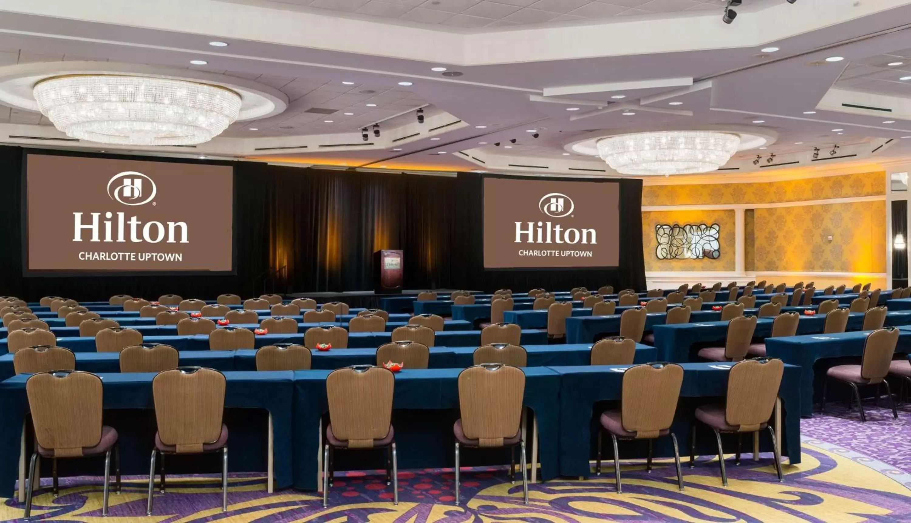 Meeting/conference room in Hilton Charlotte Uptown