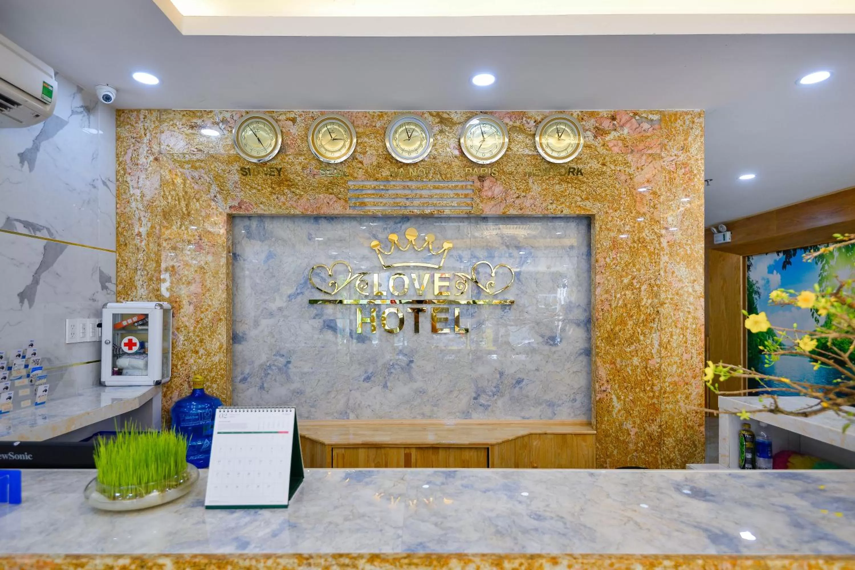 Property logo or sign in Love Hotel Airport