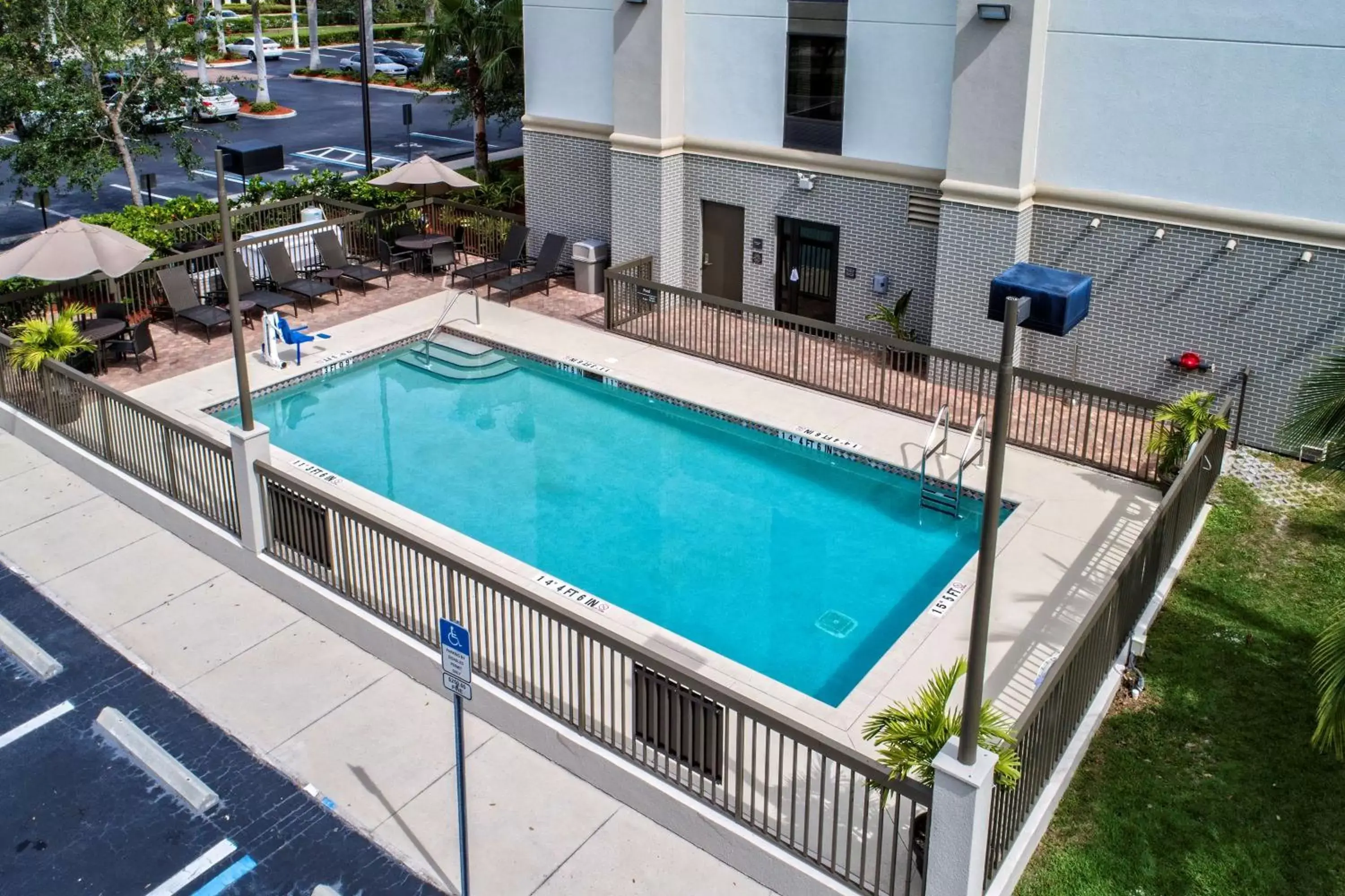 Pool View in Hampton Inn & Suites Fort Myers Estero
