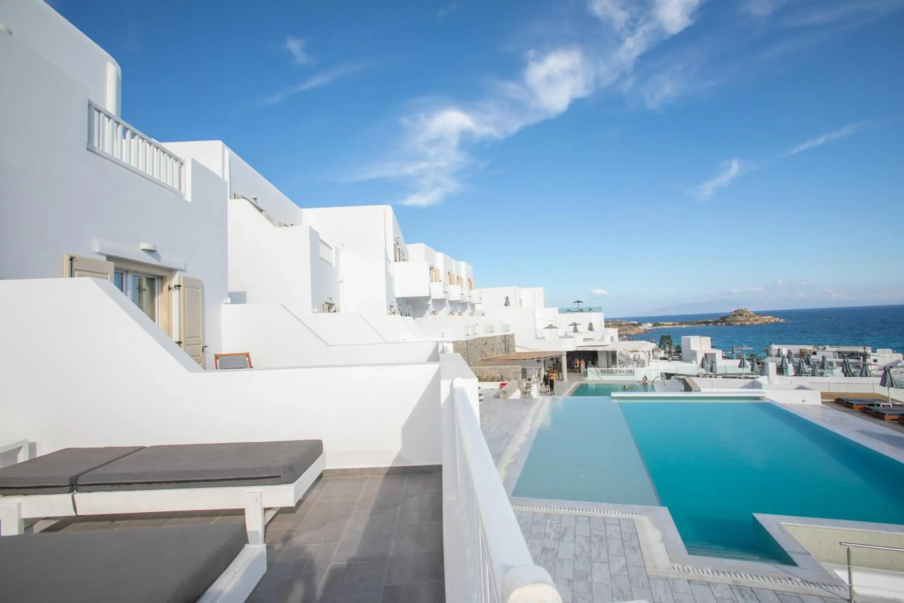 Pool view, Swimming Pool in The George Hotel Mykonos