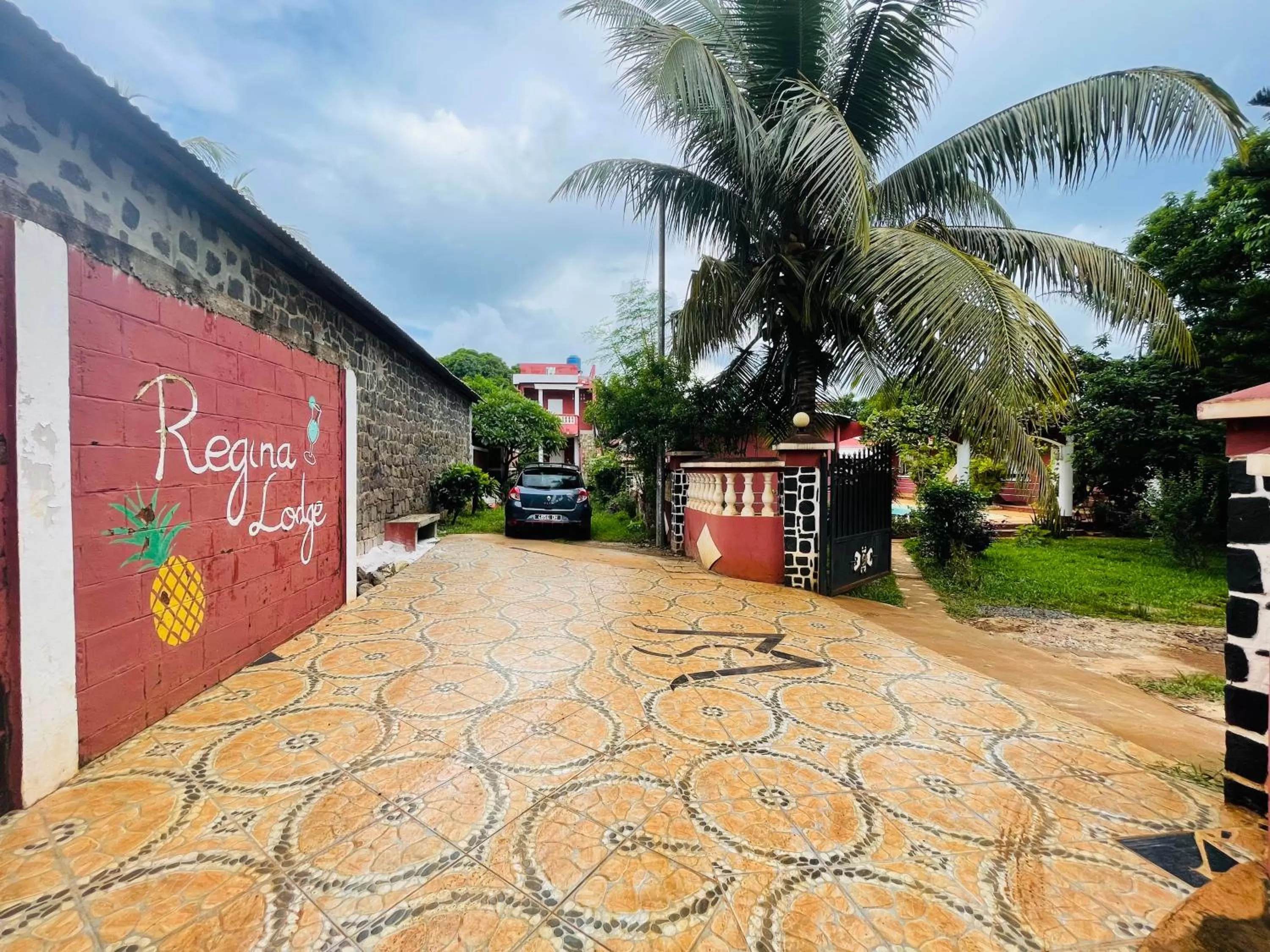 Parking, Property Logo/Sign in Régina Lodge Diégo Suarez Madagascar