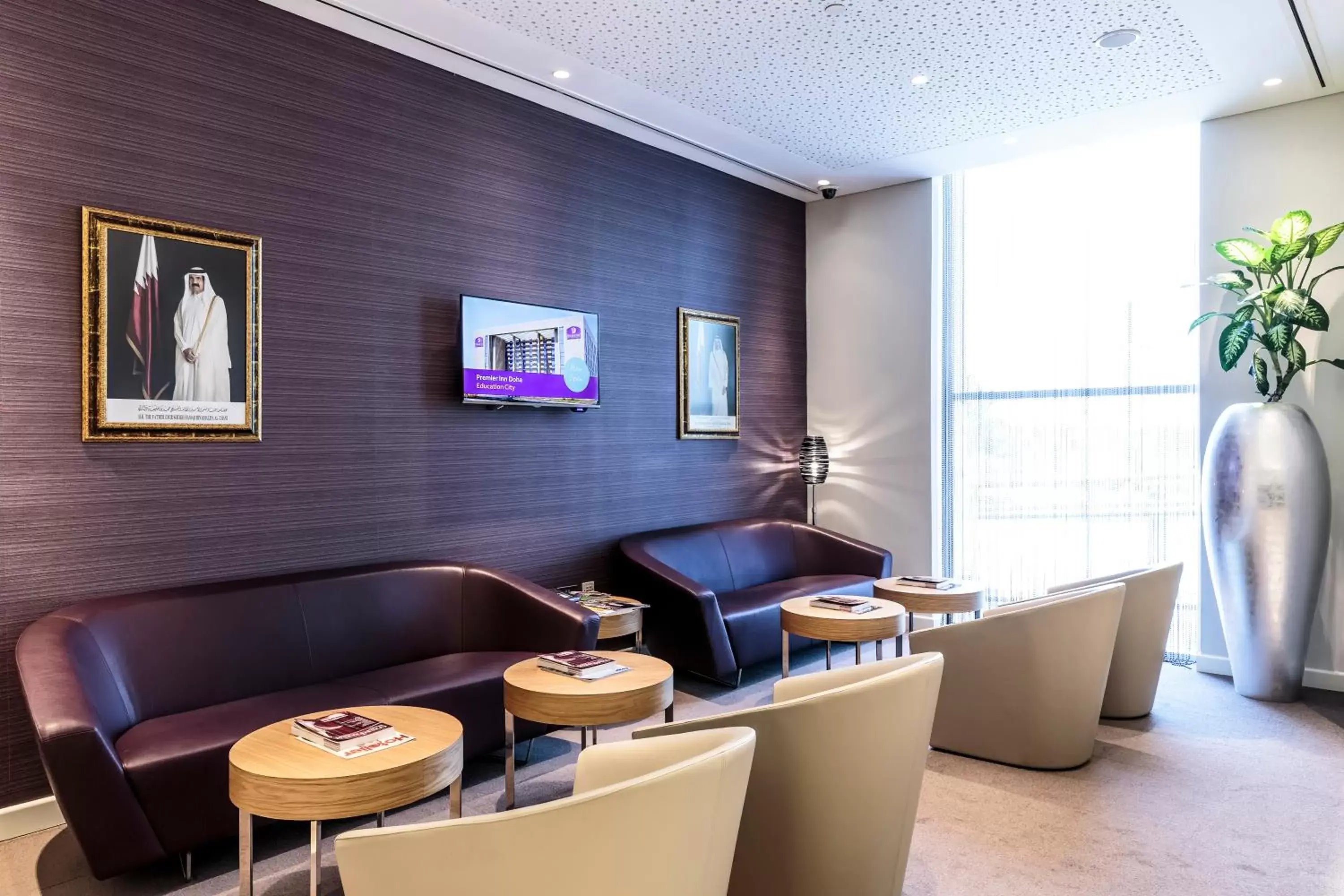 Lobby or reception in Premier Inn Doha Education City