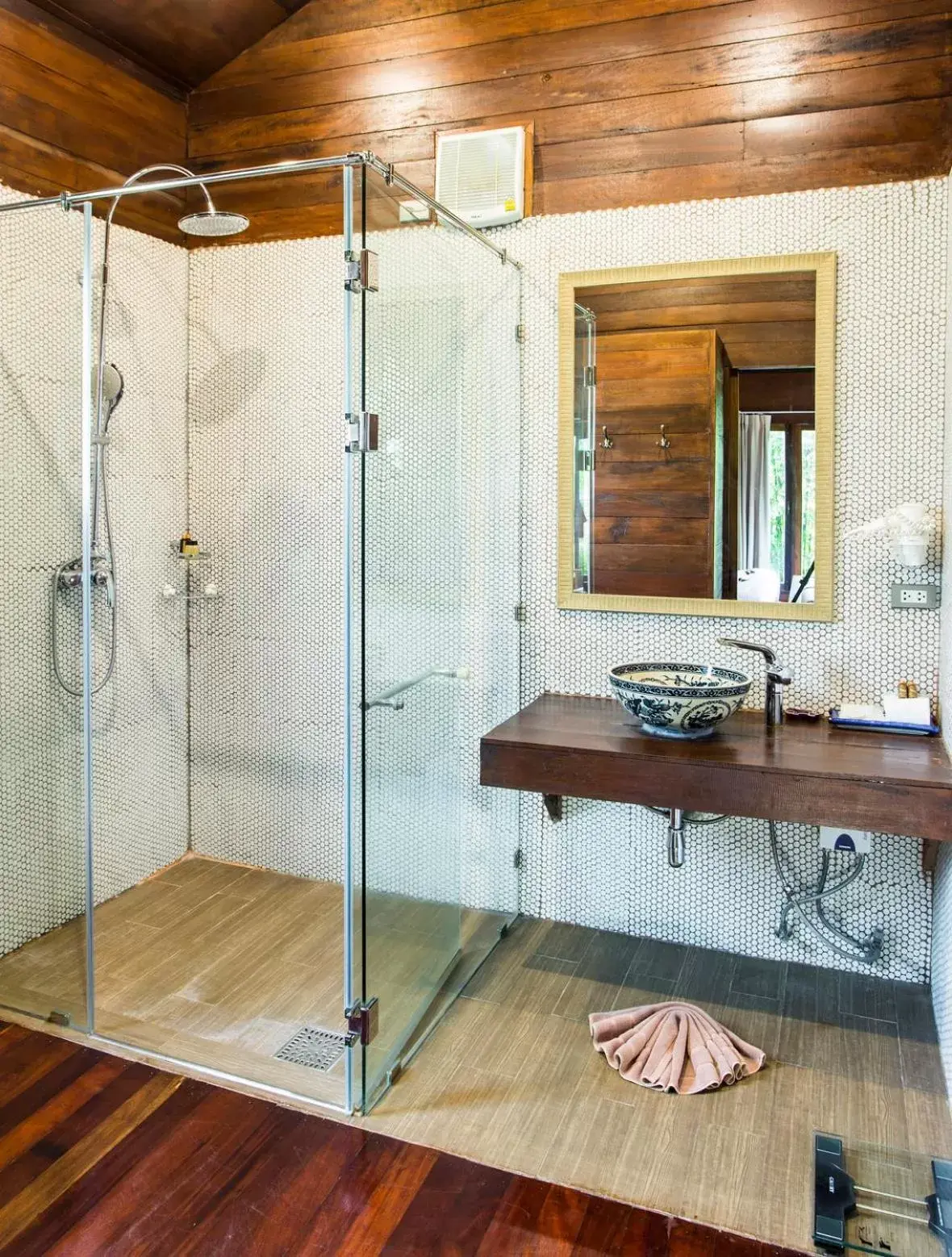 Shower, Bathroom in GajaPuri Resort Koh Chang