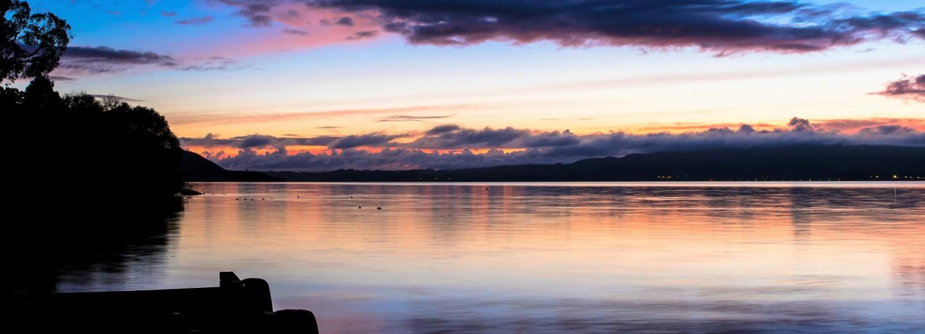 Lake view in Black Swan Lakeside Boutique Hotel