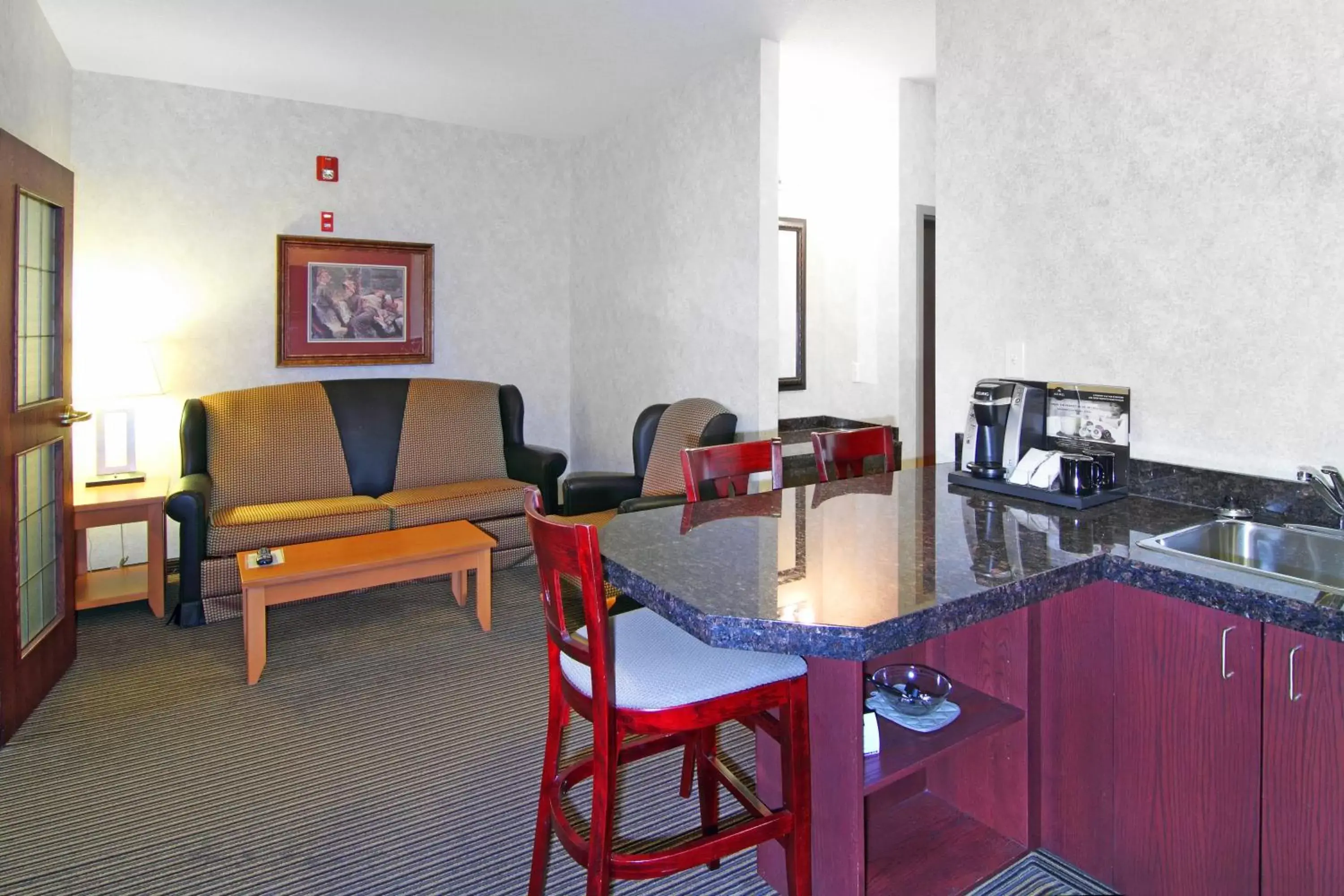 Bedroom in Holiday Inn Express Calgary South, an IHG Hotel