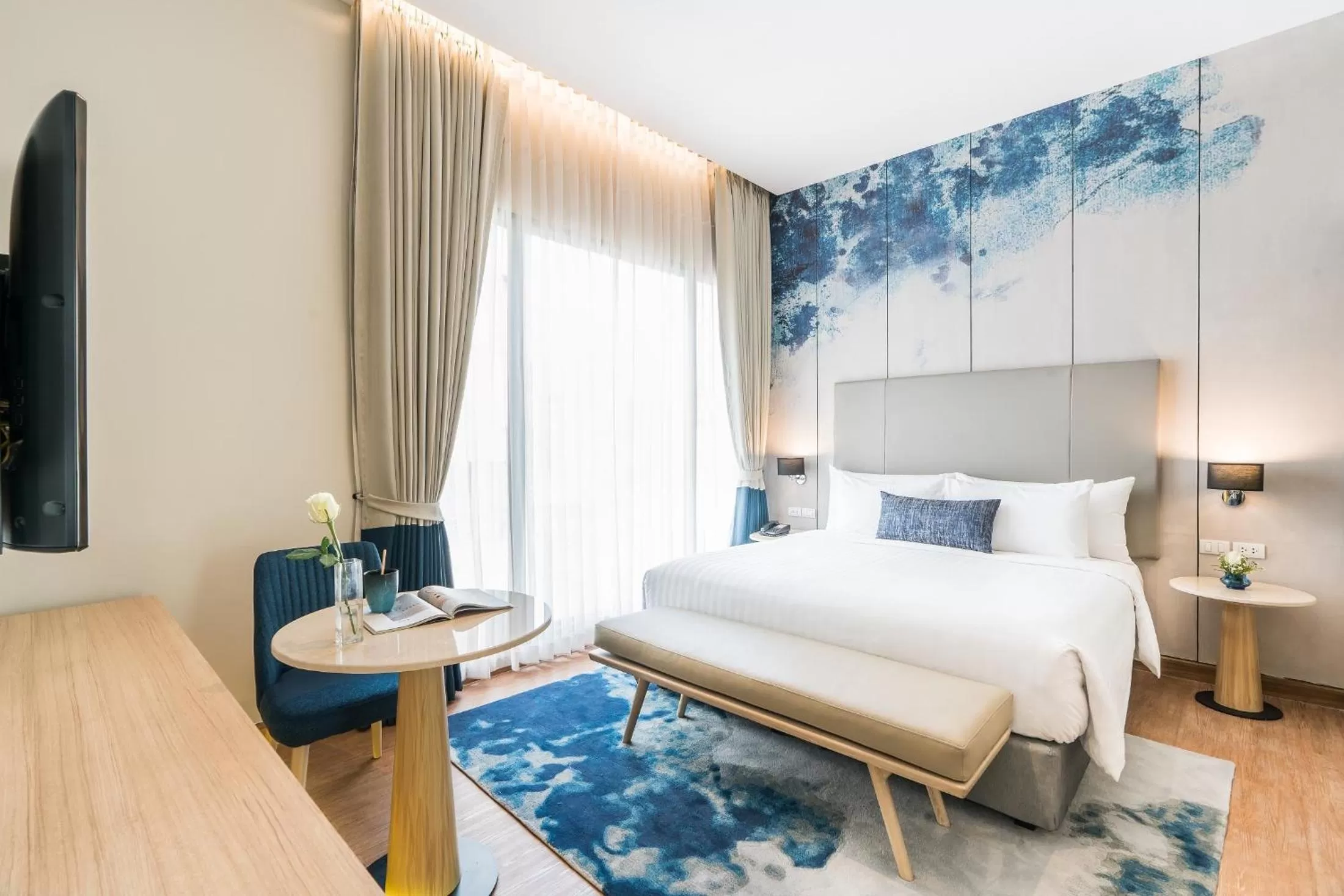 Bedroom, Bed in The Key Premier Hotel Sukhumvit Bangkok