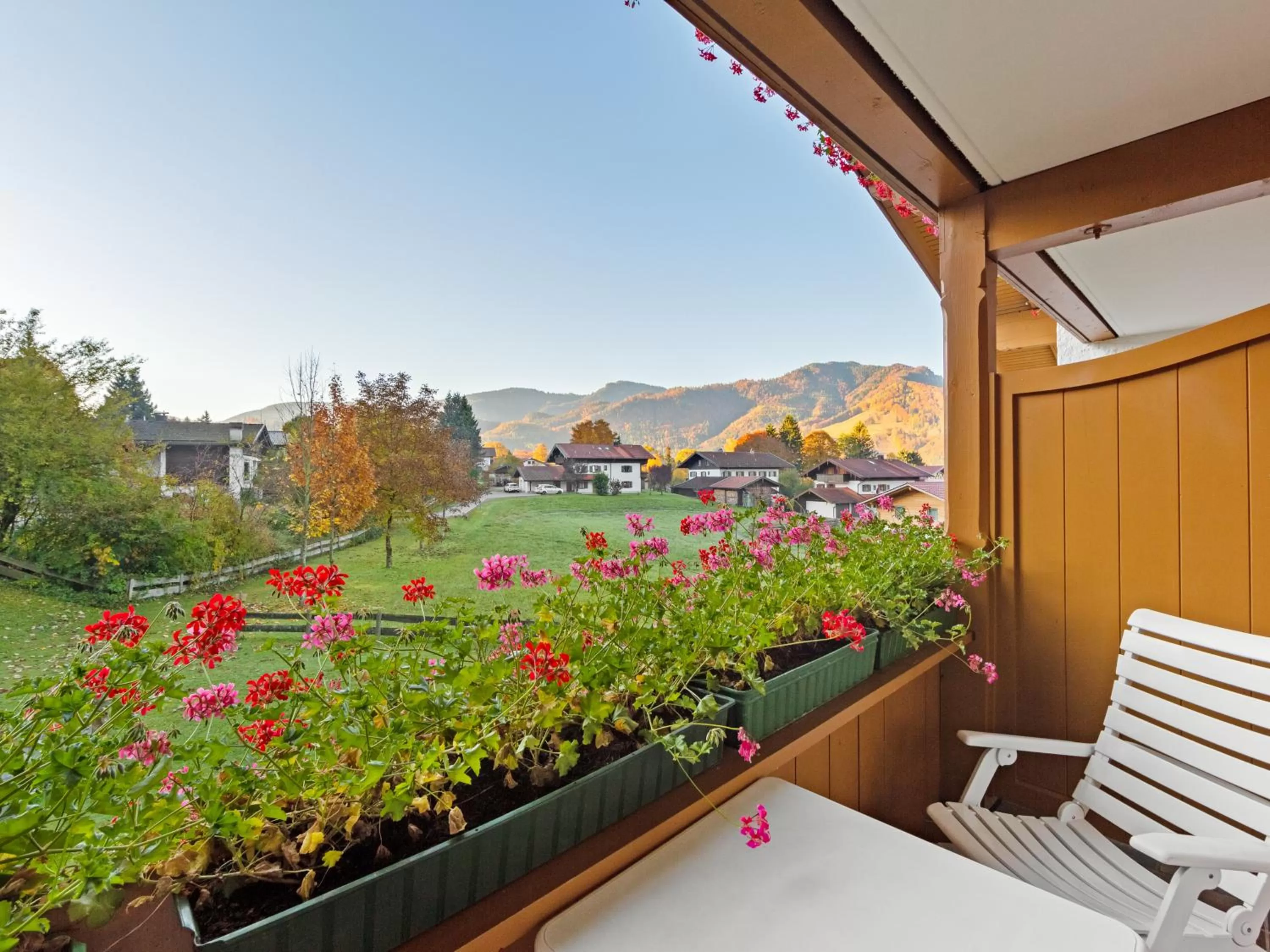 View (from property/room) in Landhotel Gabriele