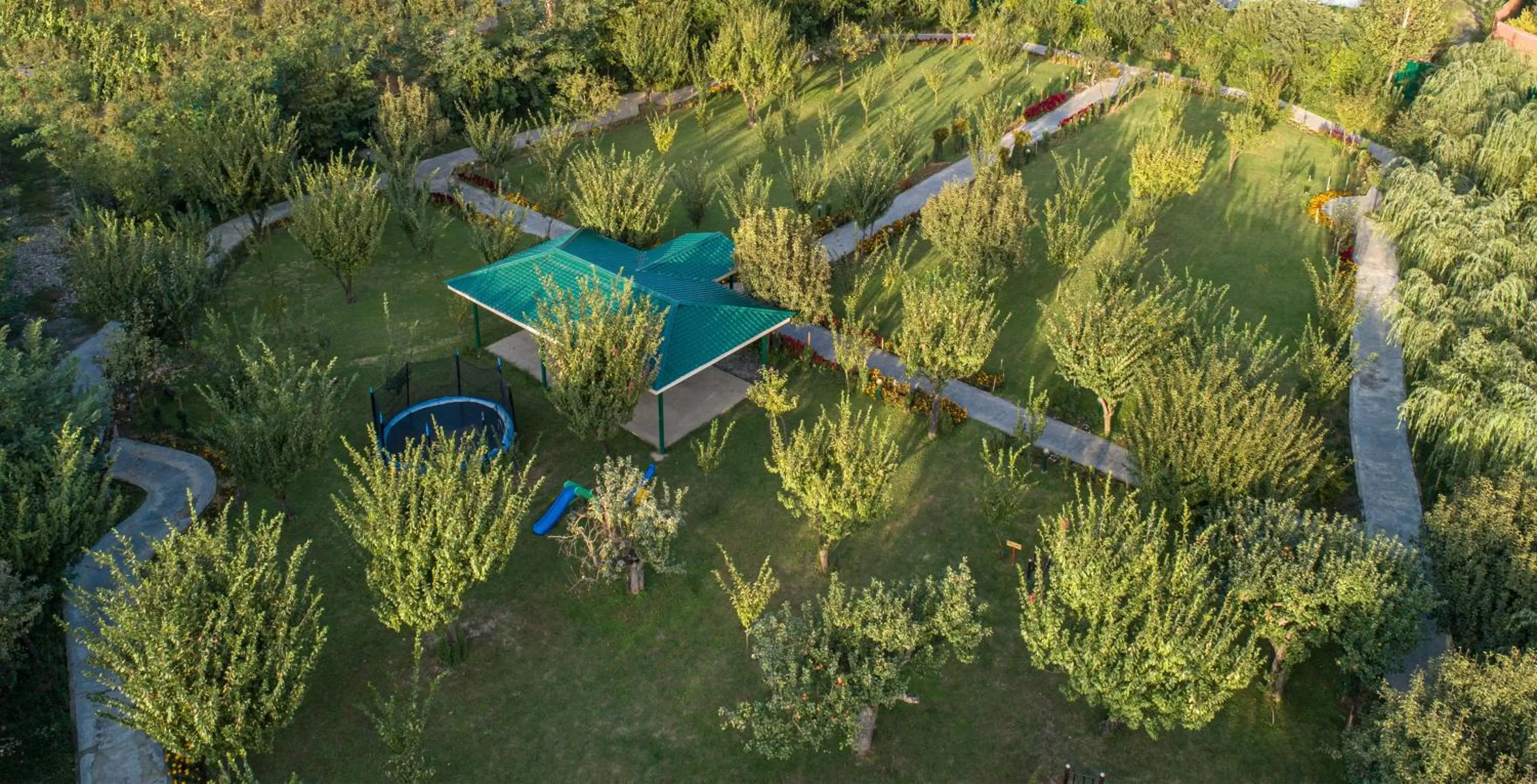 Children play ground in The Orchard Retreat & Spa