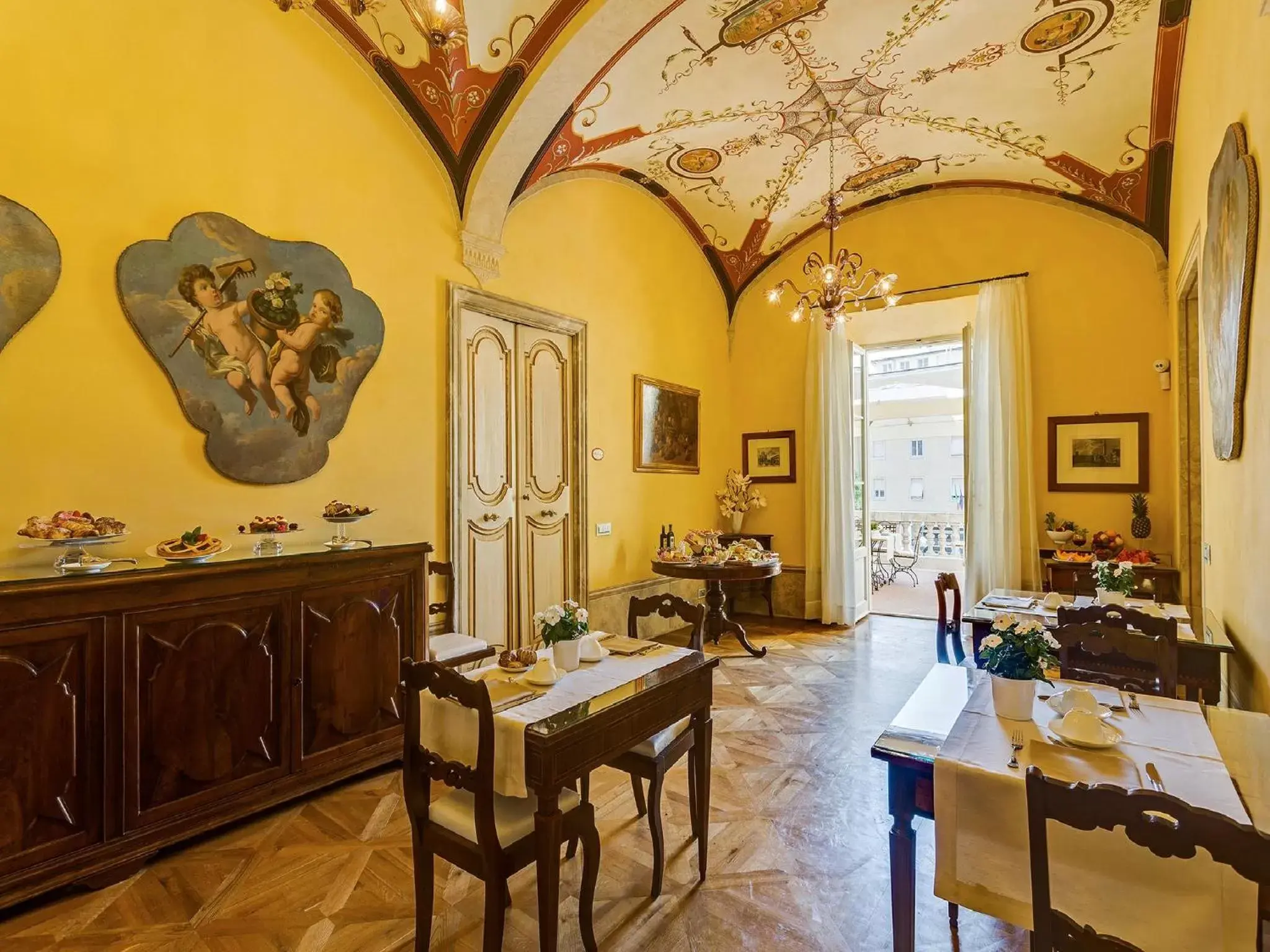 Living room, Restaurant/Places to Eat in Relais degli Angeli Residenza d'Epoca