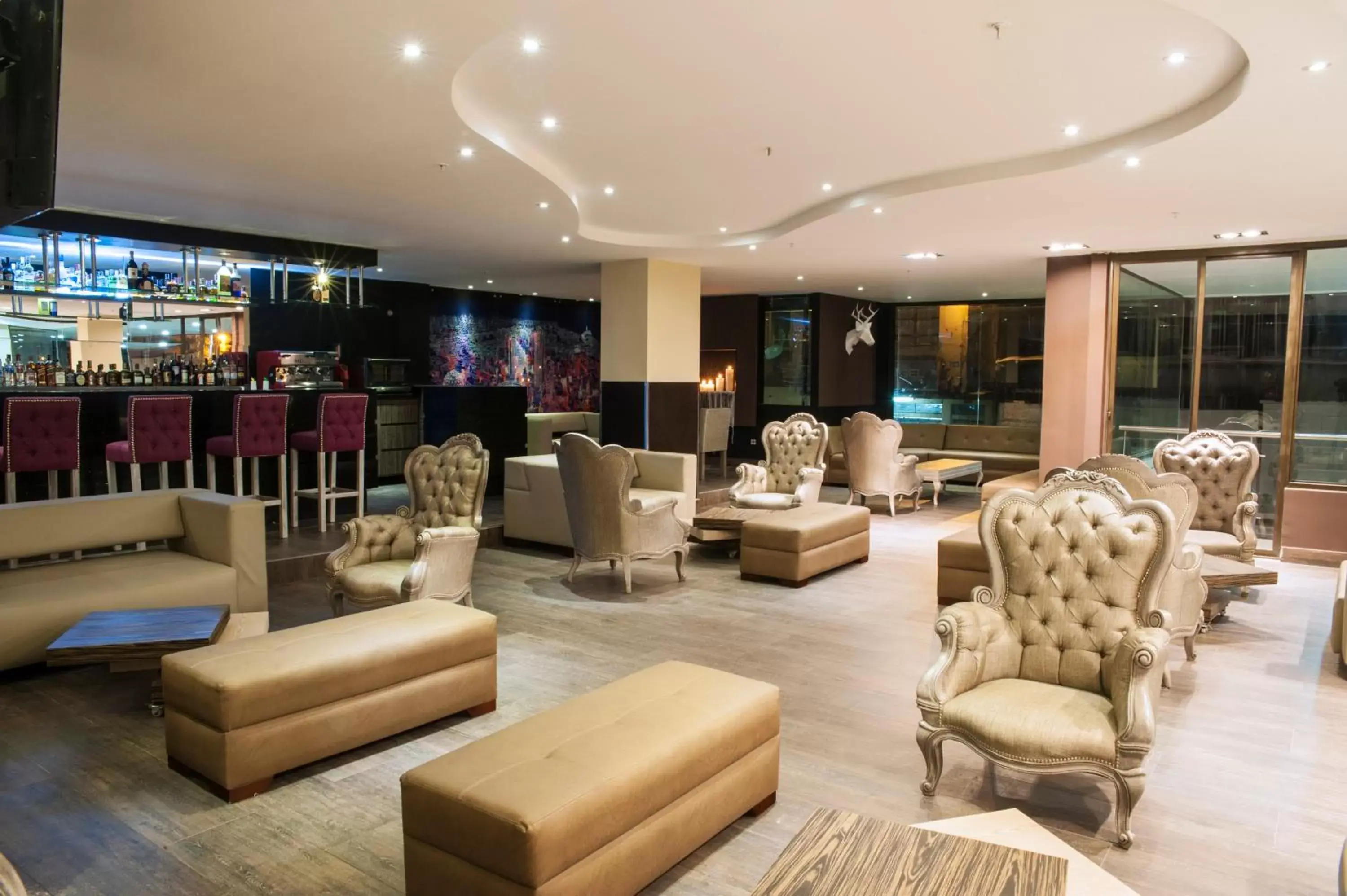 Lounge or bar in Hotel Grand Park