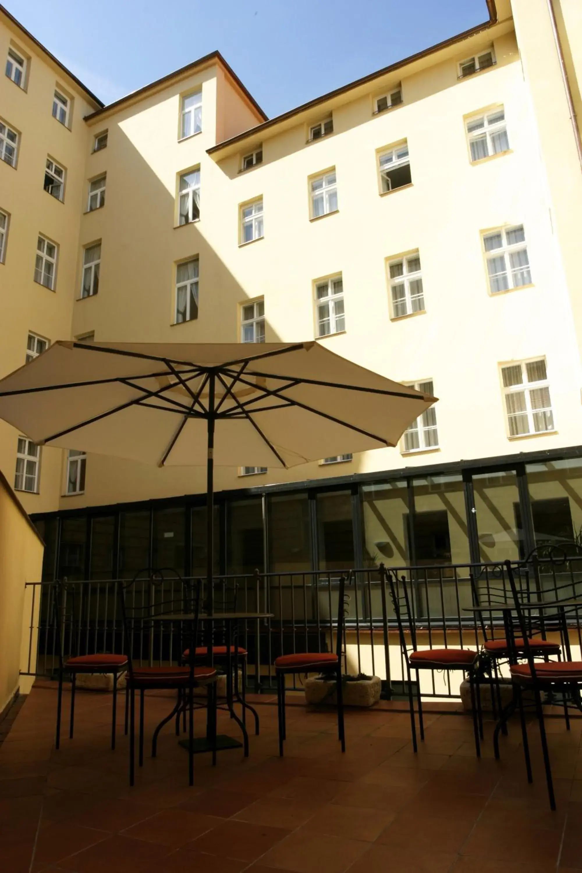 Balcony/Terrace in Hotel Caesar Prague