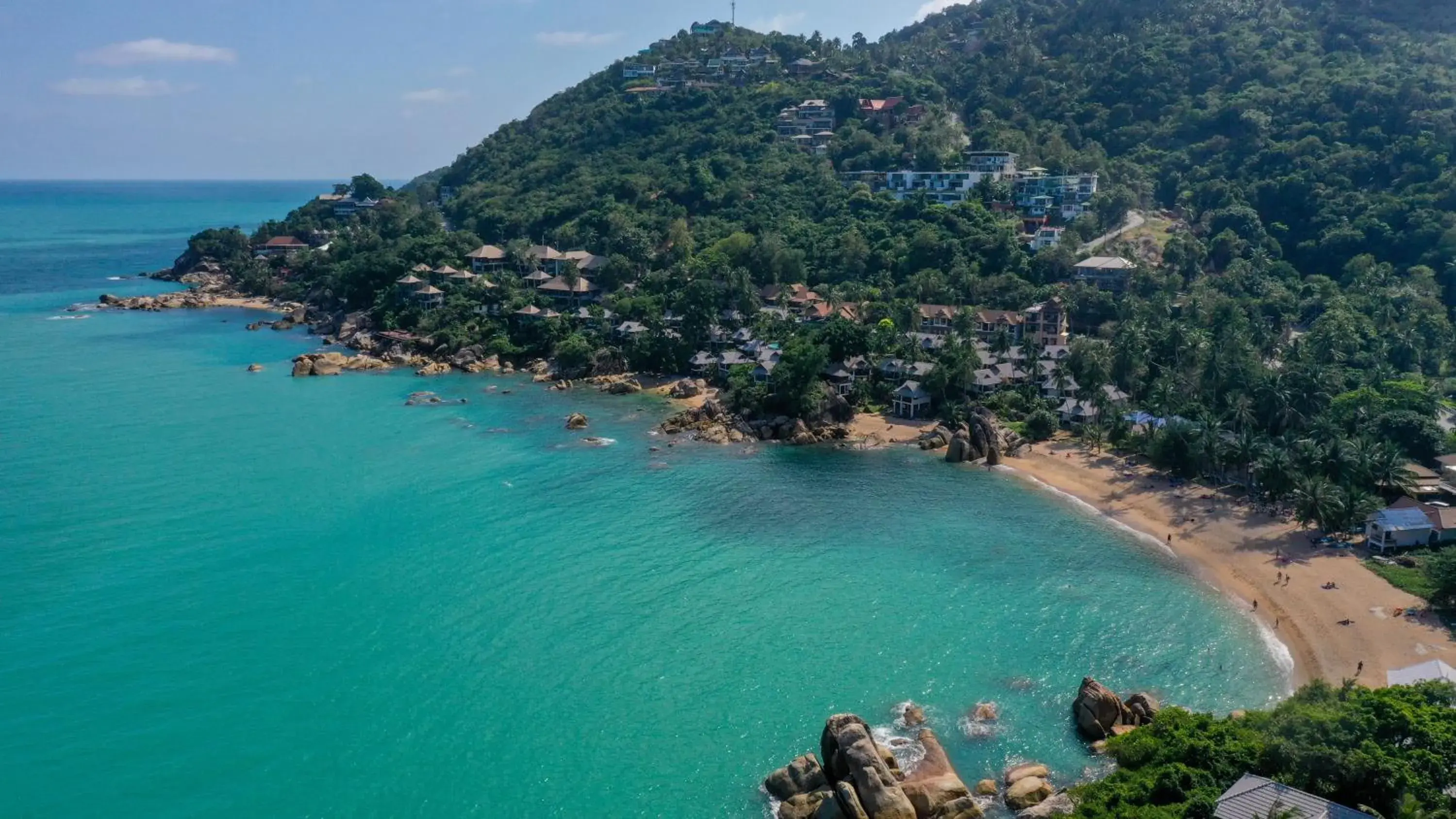 Natural landscape, Bird's-eye View in Coral Cliff Beach Resort Samui - SHA Plus