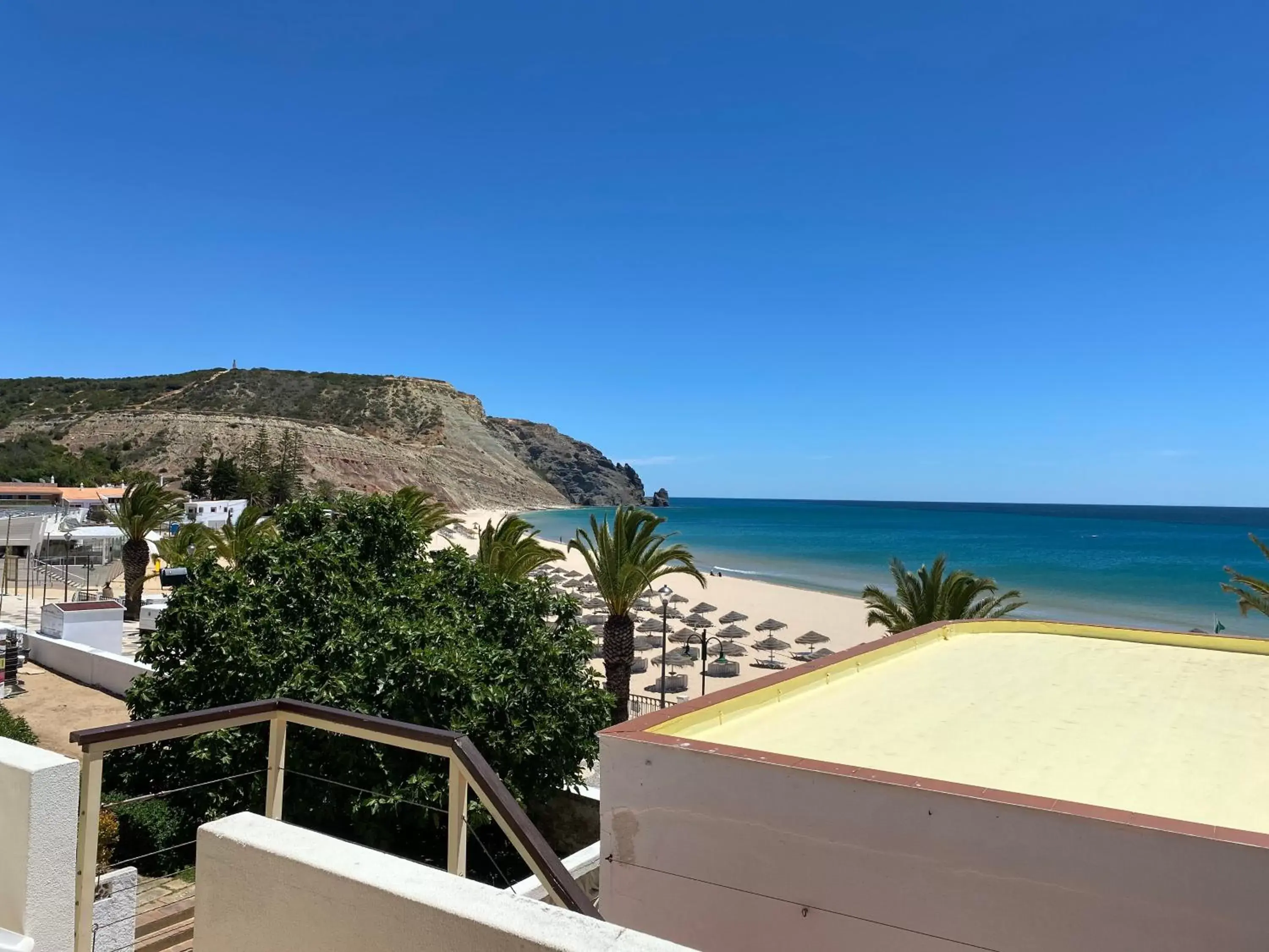 Balcony/Terrace, Sea View in Luz Beach Apartments