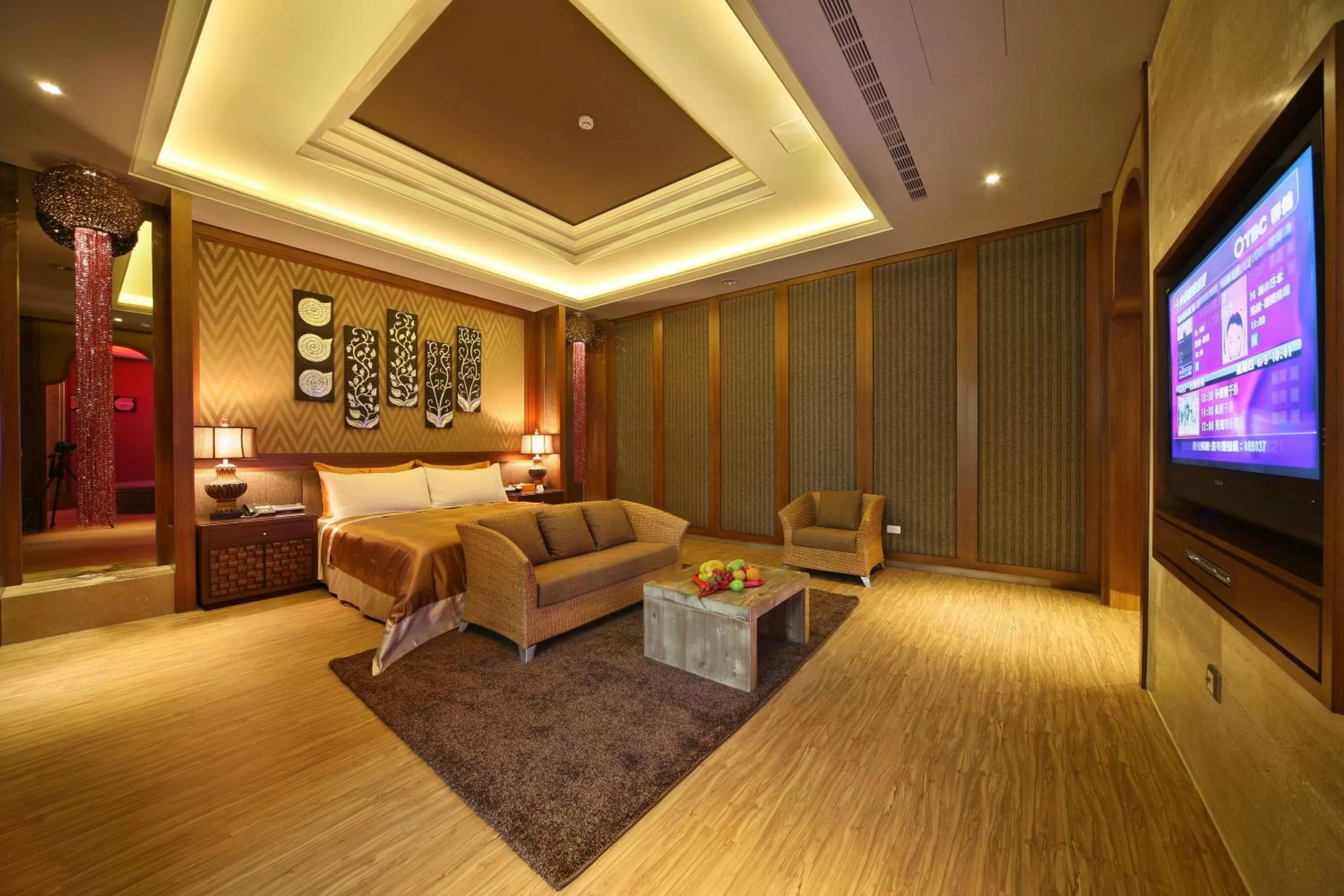 Photo of the whole room in Han Guan Motel