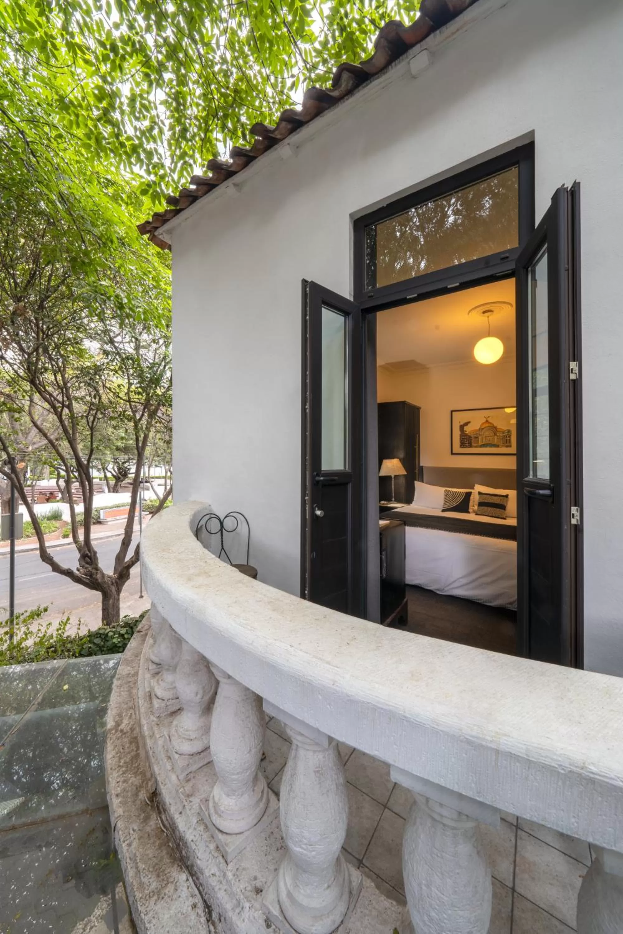 Balcony/Terrace in Orchid House Mexico City