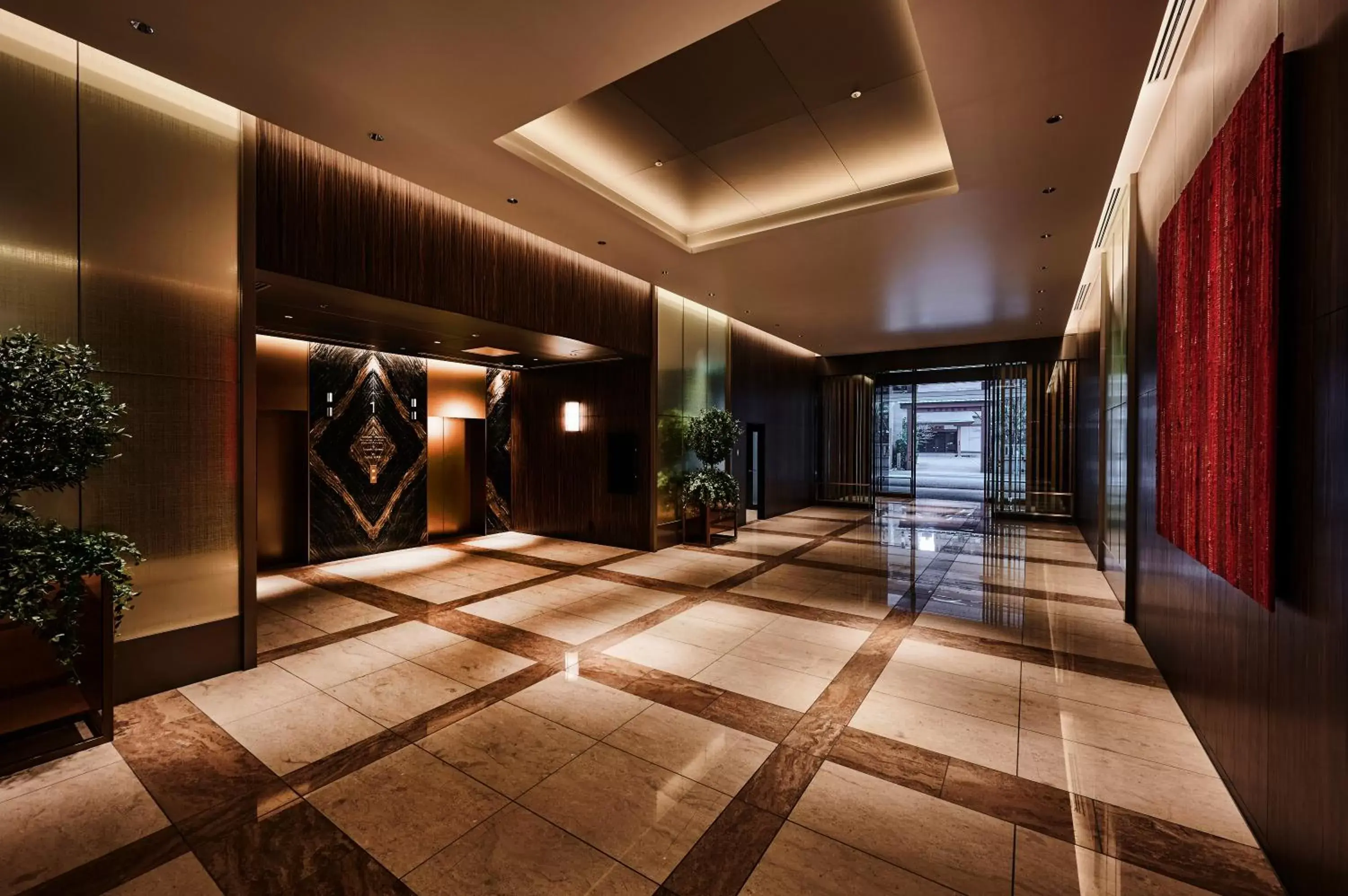Facade/entrance, Lobby/Reception in The Royal Park Hotel Iconic Osaka Midosuji