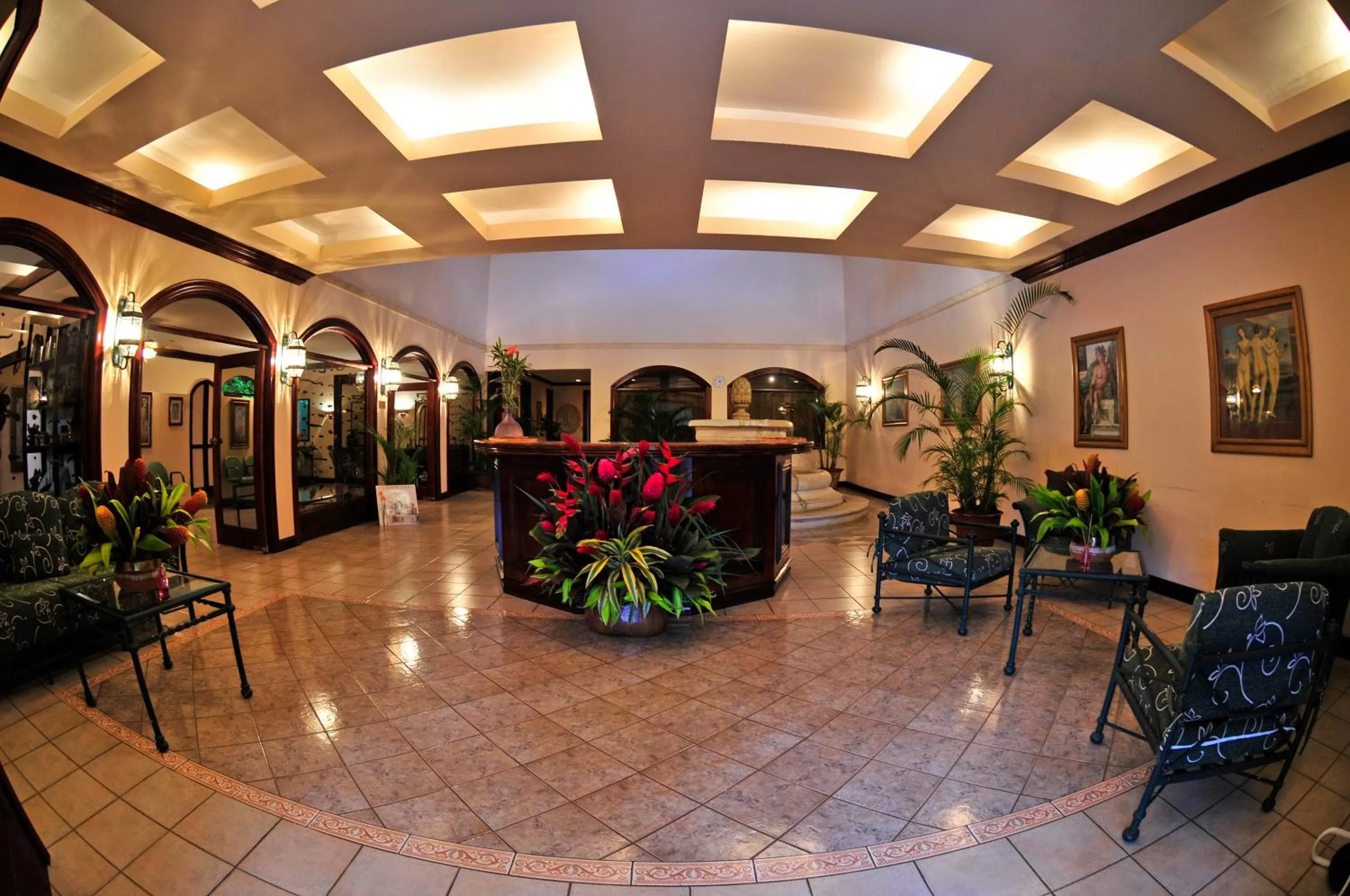 Lobby or reception in El Tucano Resort & Thermal Spa