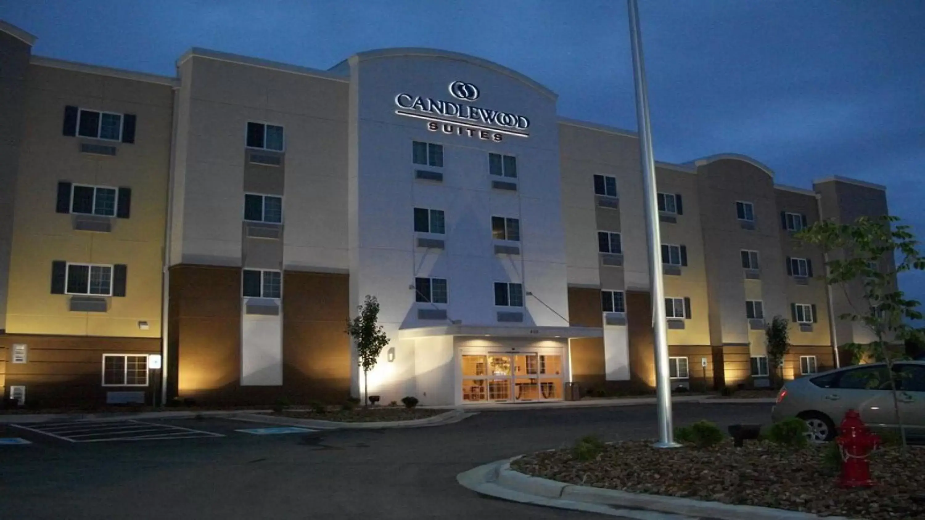 Property Building in Candlewood Suites Midland, an IHG Hotel