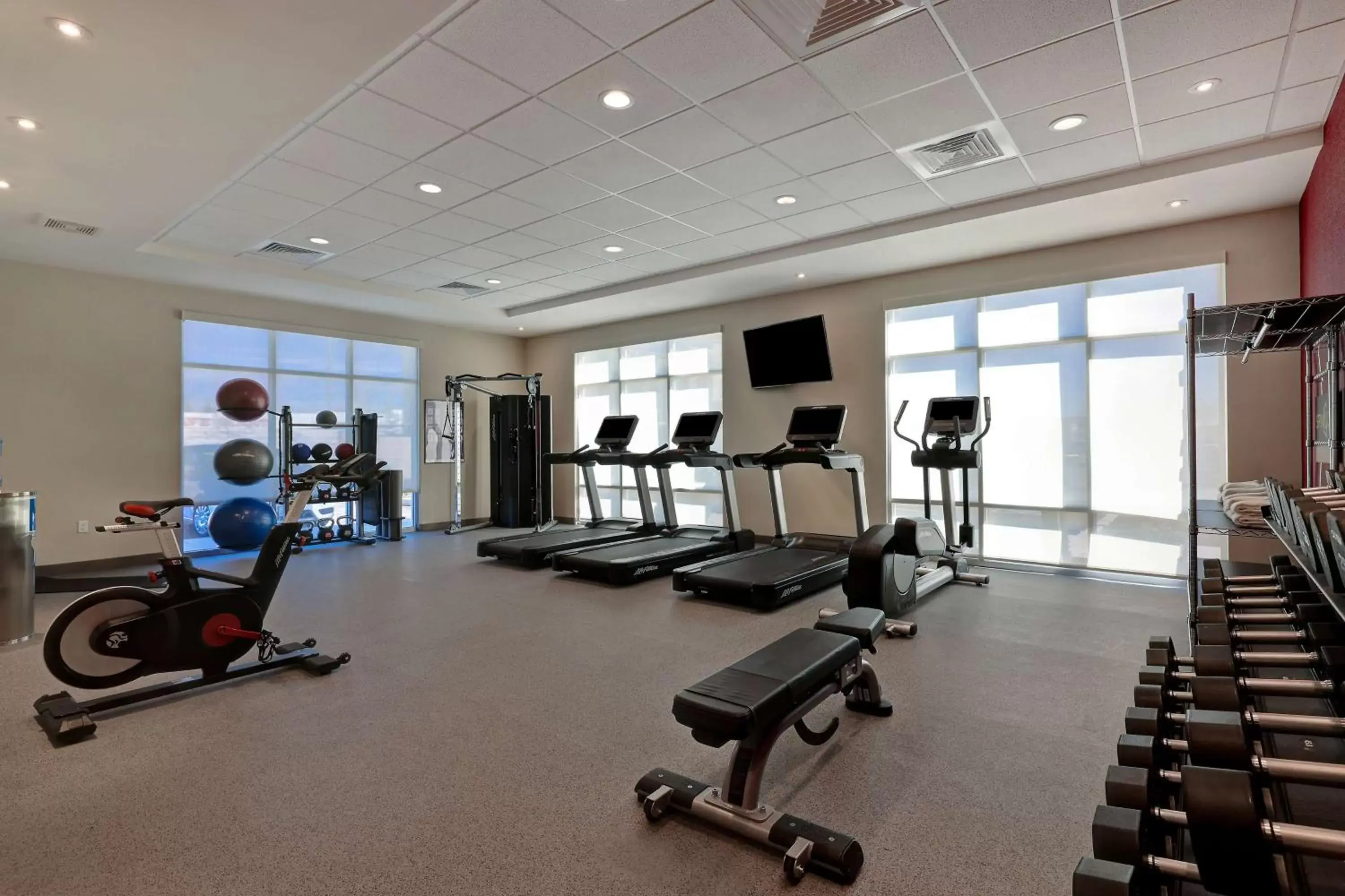 Fitness centre/facilities, Fitness Center/Facilities in Home2 Suites By Hilton Turlock, Ca