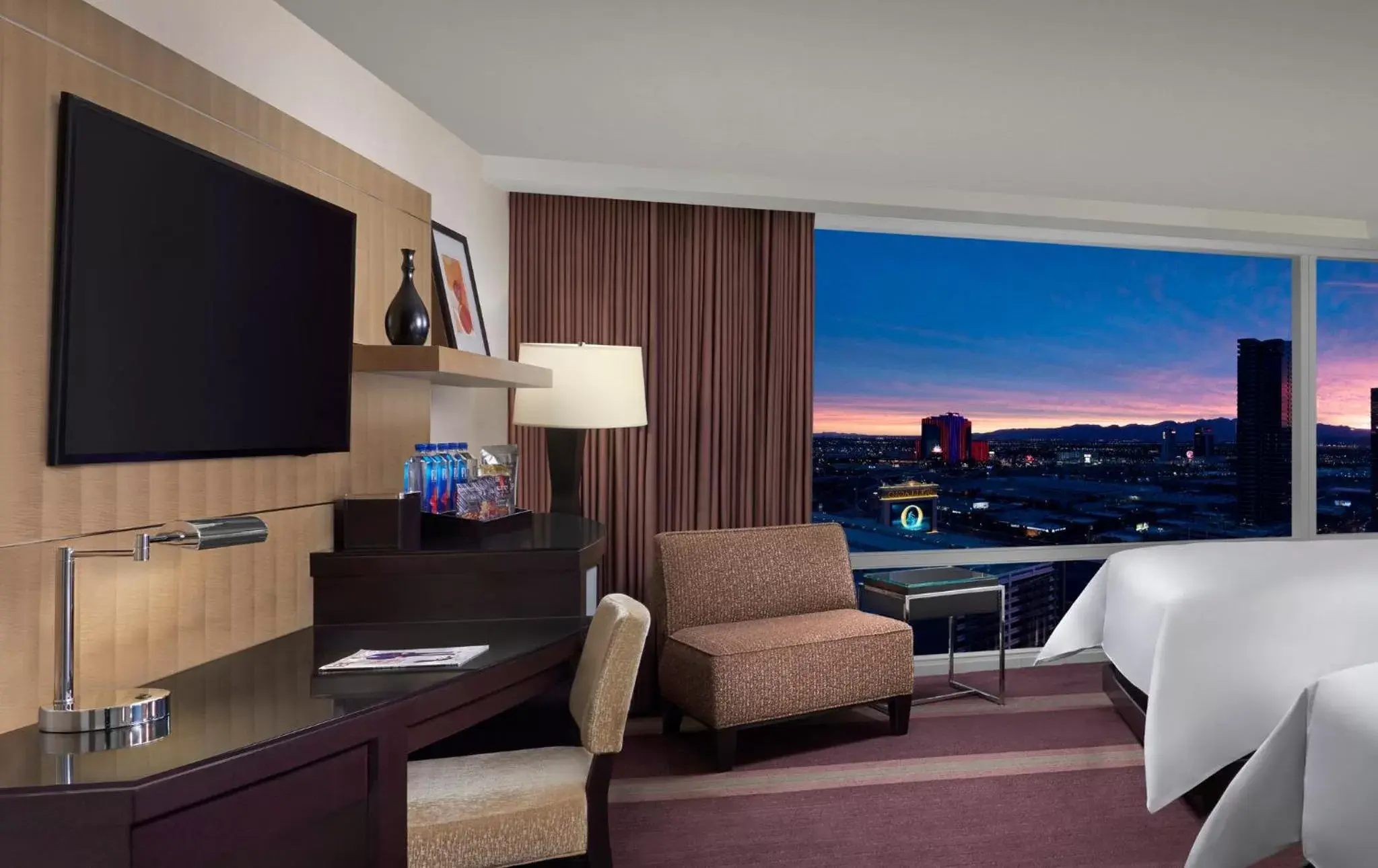 Photo of the whole room, TV/Entertainment Center in ARIA Resort & Casino