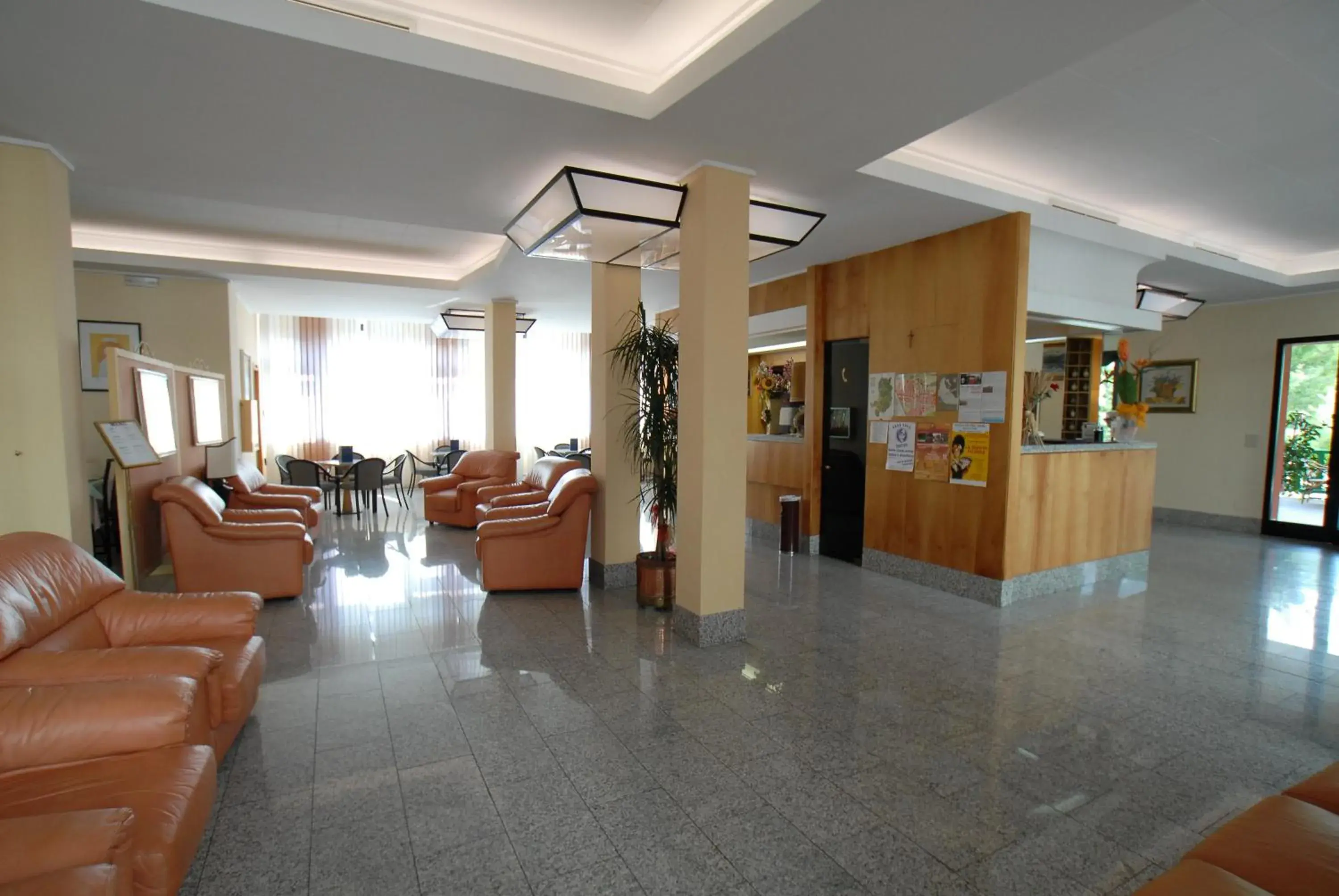 Communal lounge/ TV room, Lobby/Reception in Hotel La Querceta