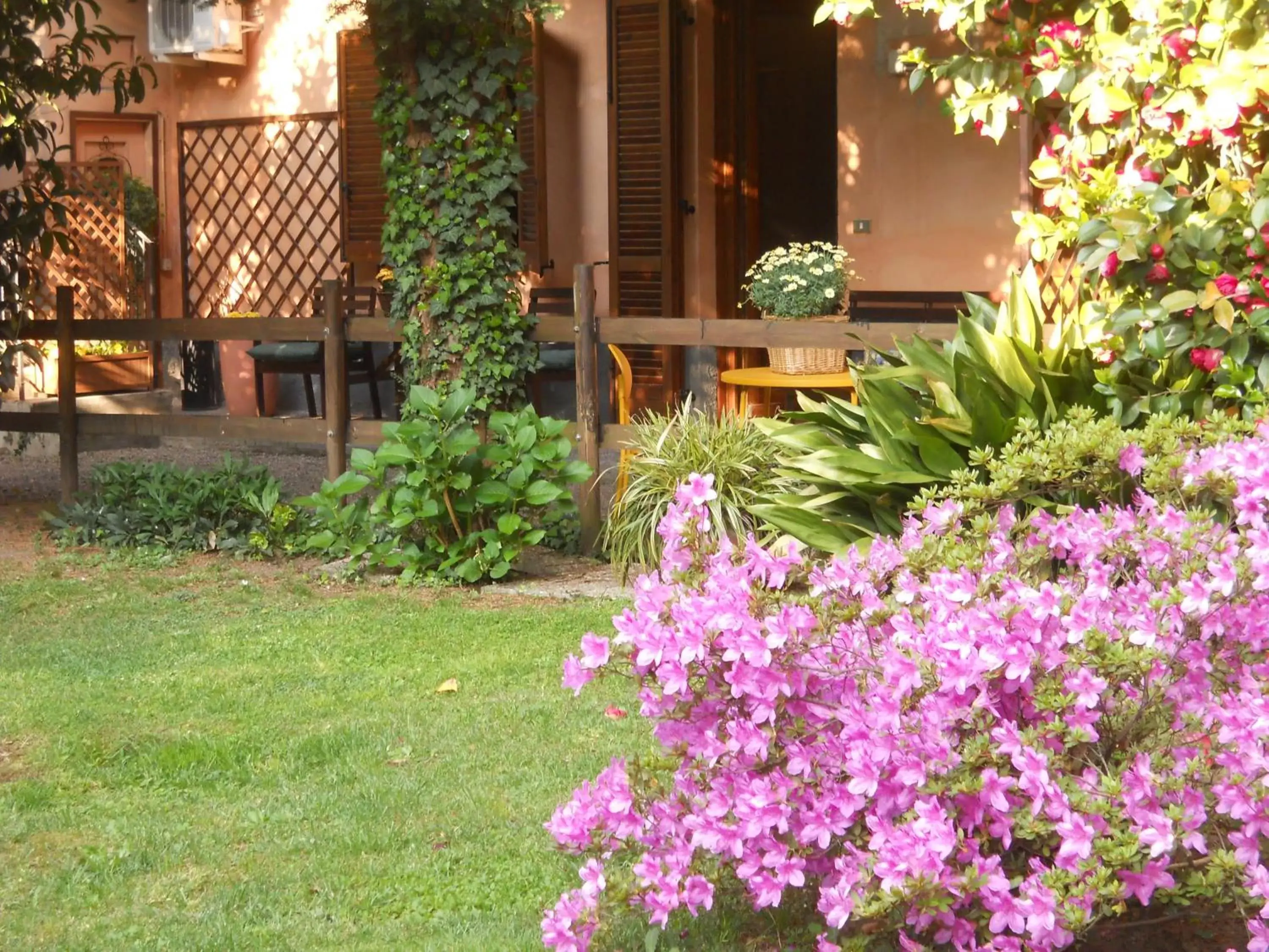 Facade/entrance, Garden in B&B il Cortile Malpensa