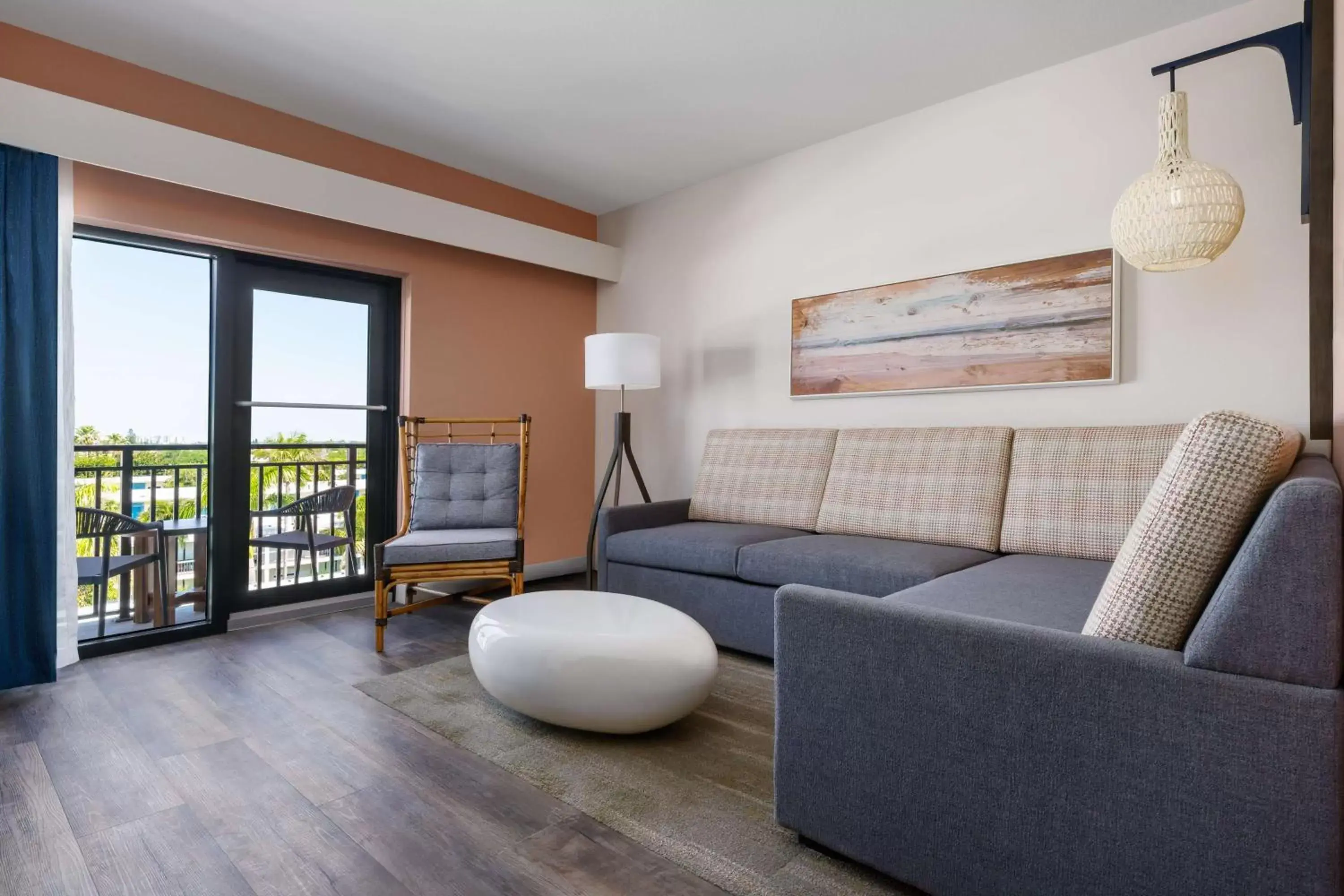 Living room, Seating Area in Hilton Garden Inn St. Pete Beach, FL