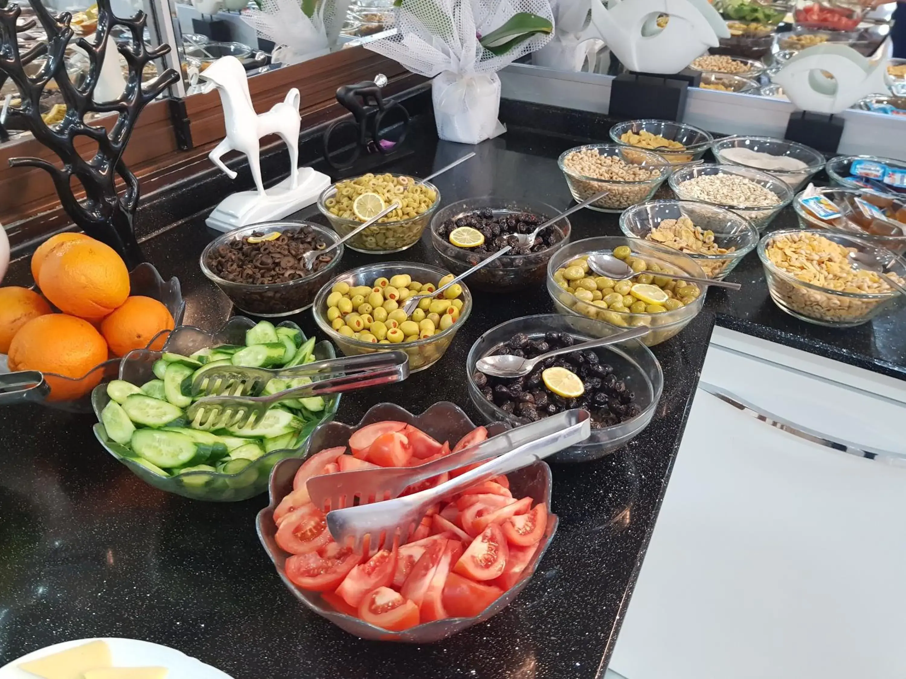 Buffet breakfast in Ismira Hotel Ankara