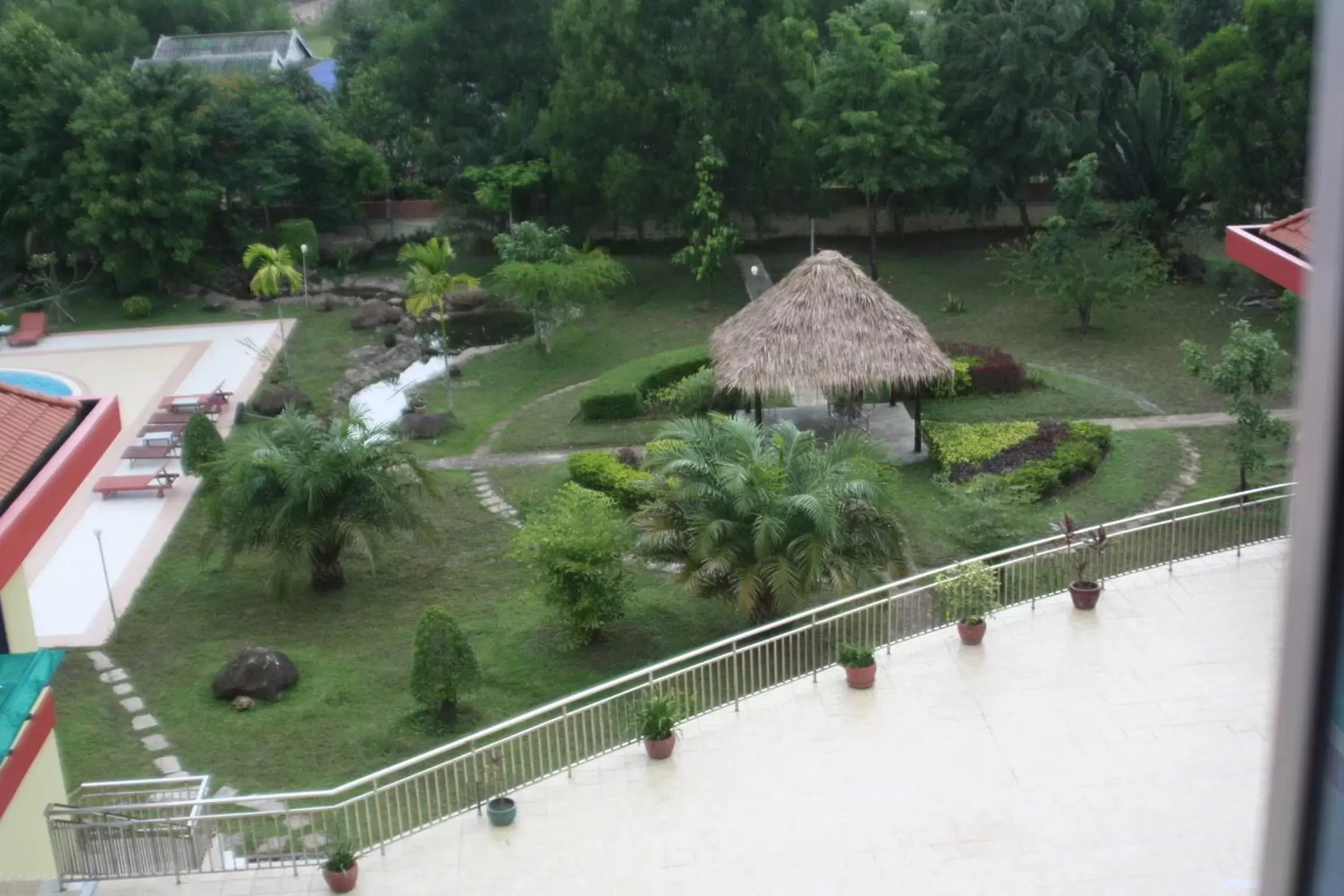 Garden, Bird's-eye View in Don Bosco Hotel School