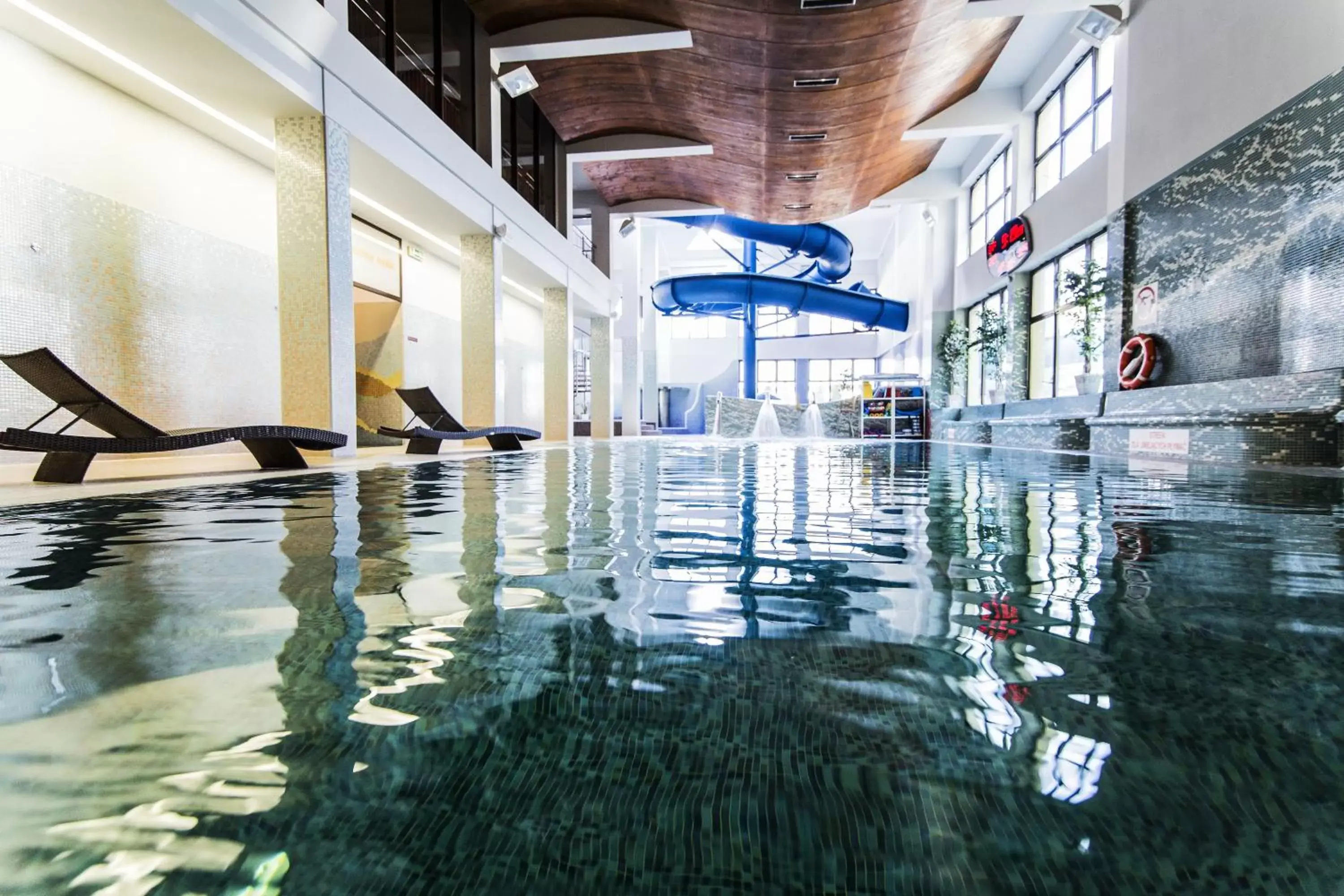 Spring, Swimming Pool in Hotel Klimek Spa