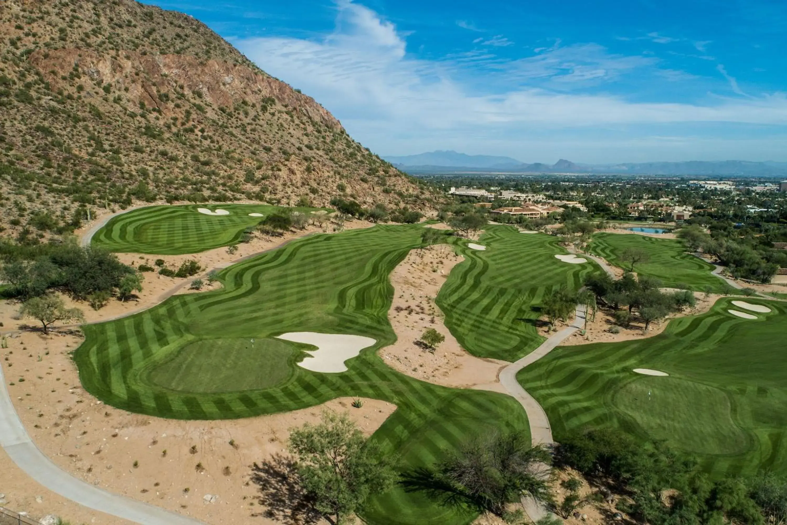 Golfcourse, Bird's-eye View in The Canyon Suites At The Phoenician, A Luxury Collection Resort