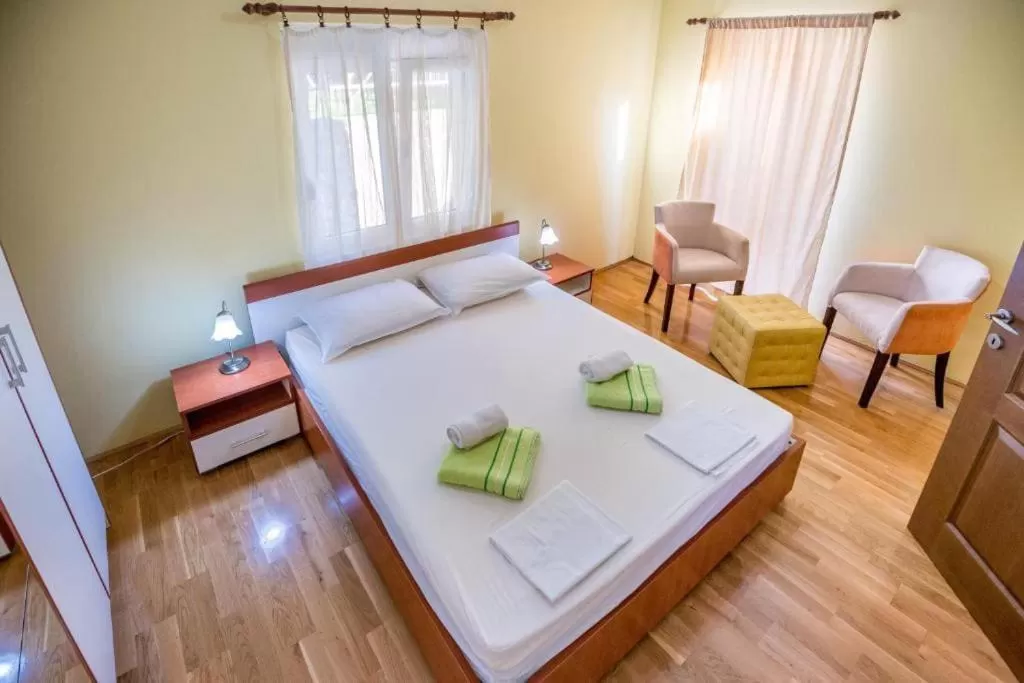 Bed in Apartment Kotor