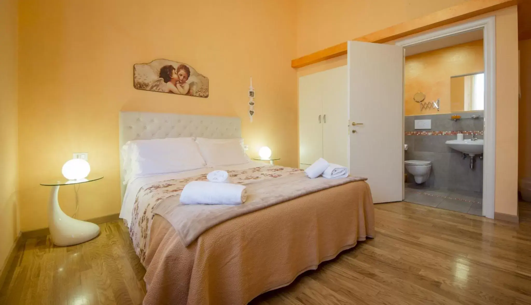 Bed in Ridolfi Guest House