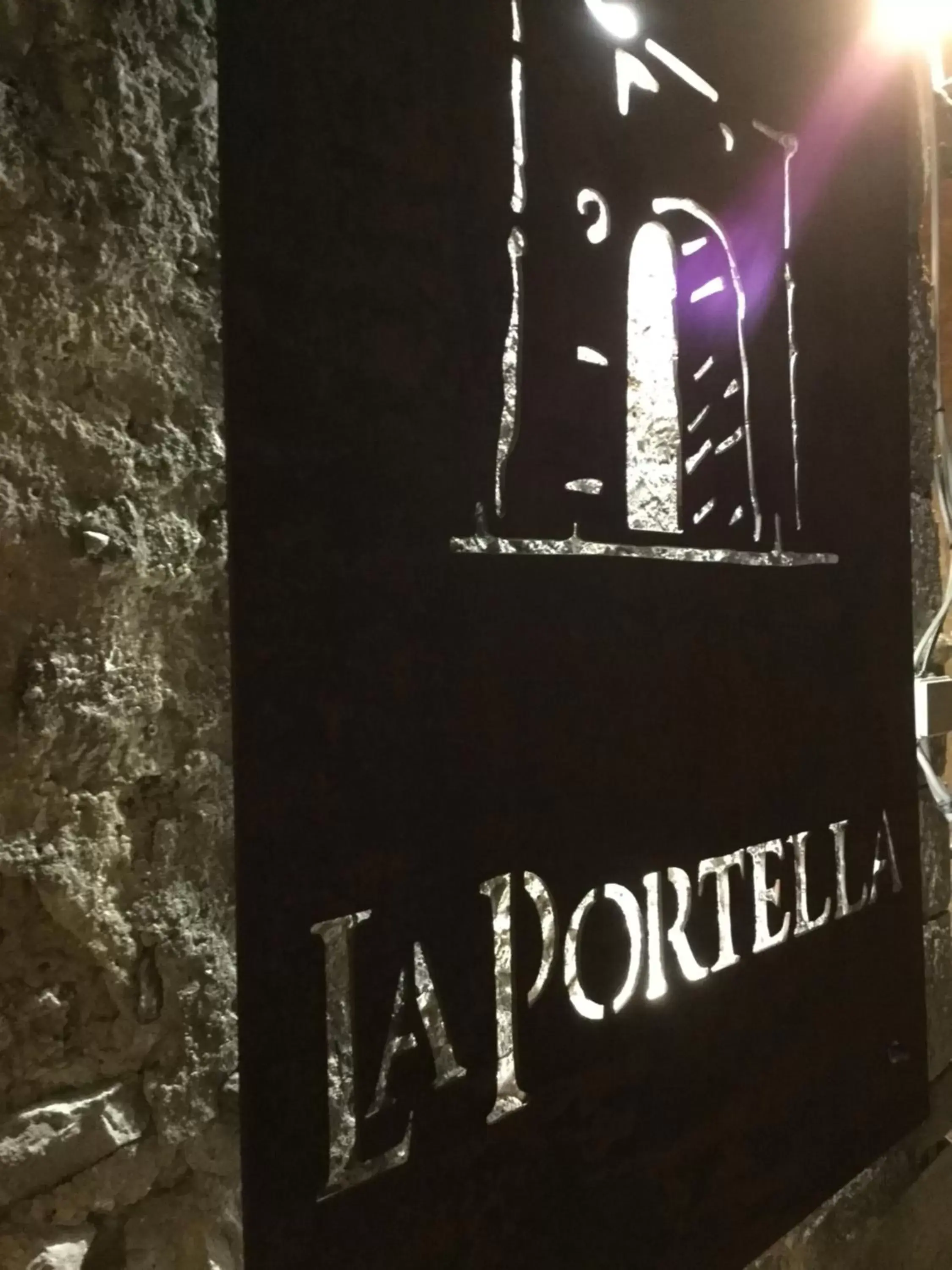 Property Logo/Sign in La Portella