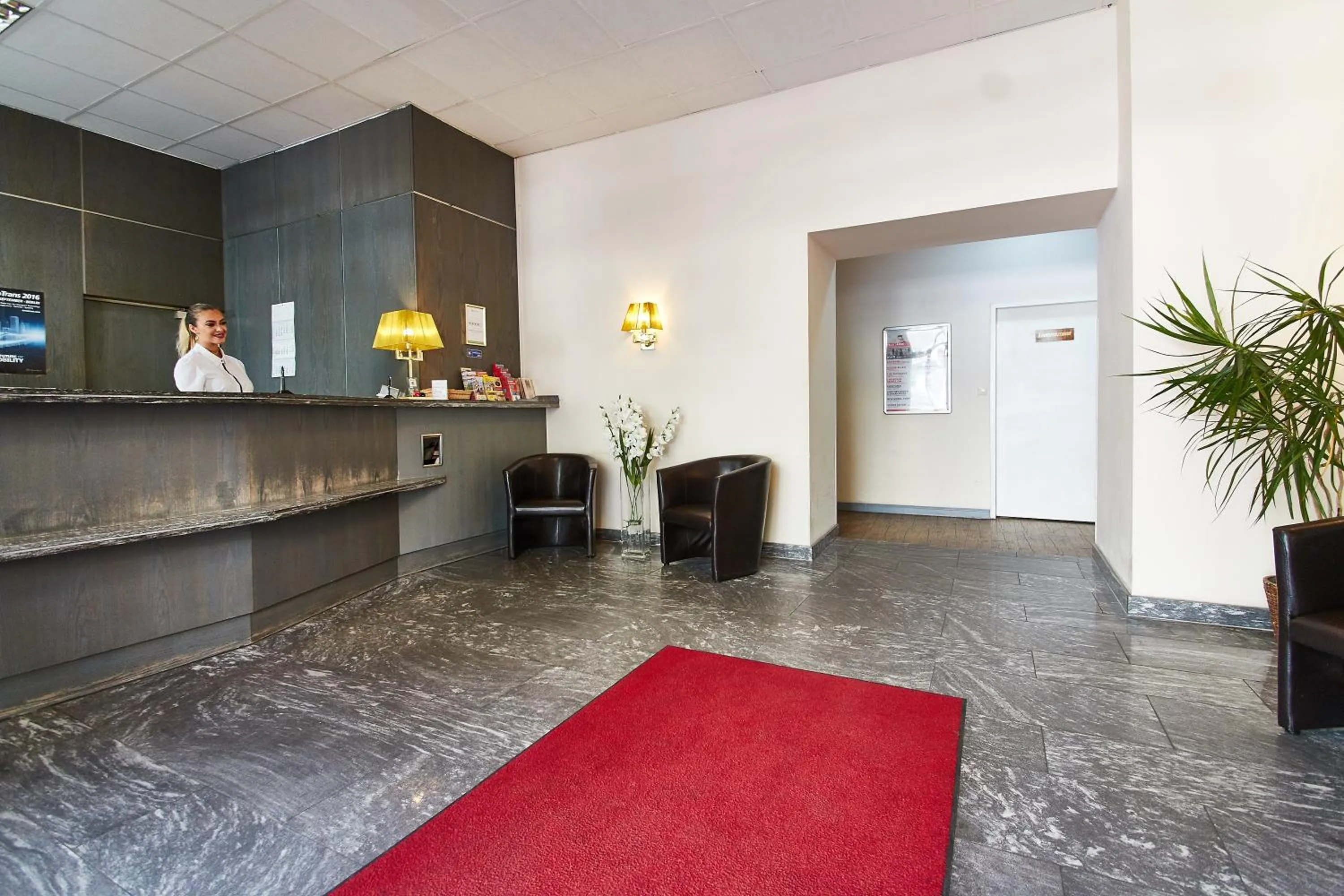 Lobby or reception in Hotel Europa City