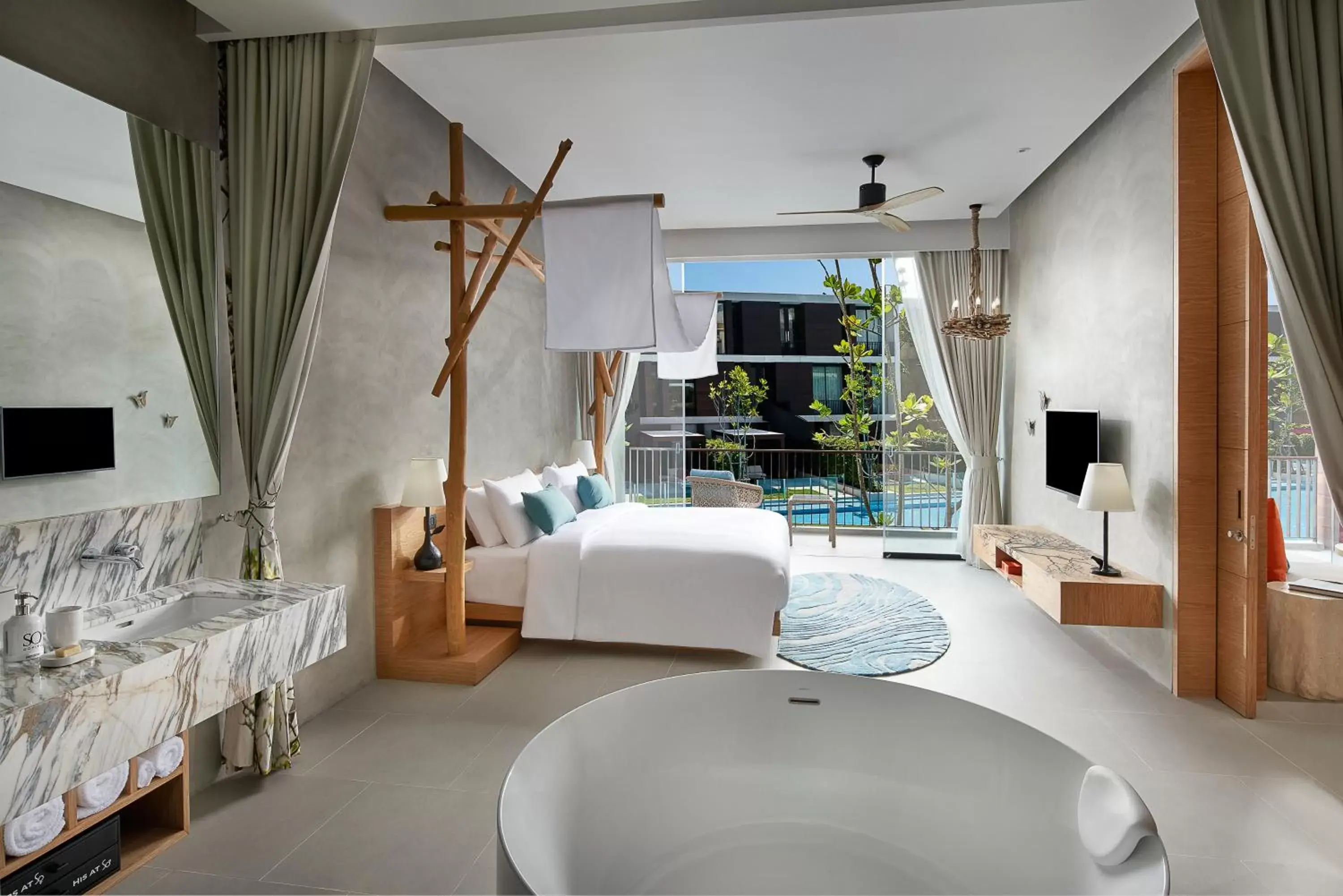 Bedroom in SO Sofitel Hua Hin